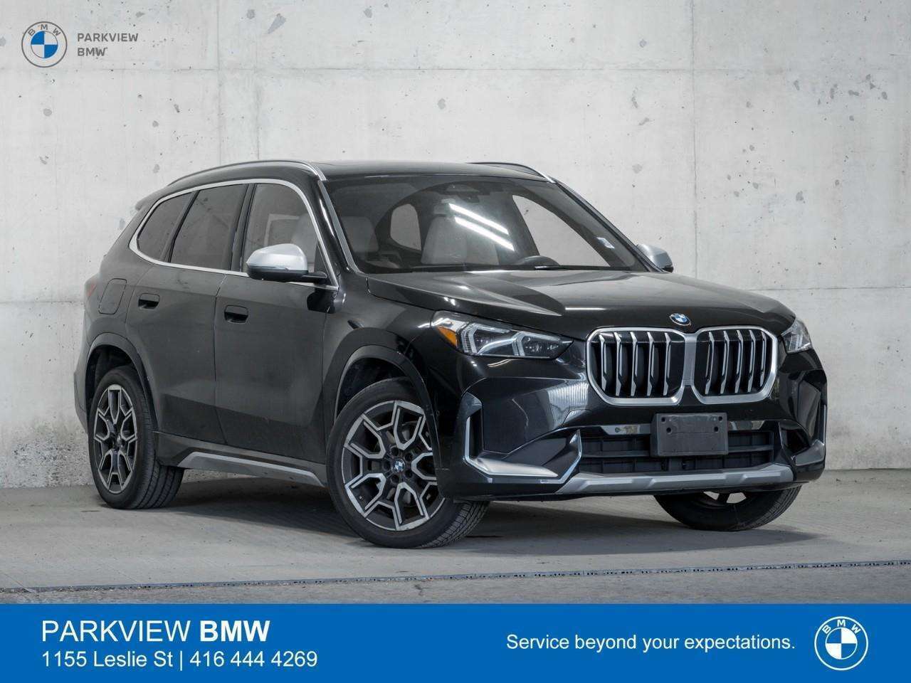 2024 BMW X1 CPO XLINE CARPLAY PANOROOF 19" DRIVRASST REARCAM