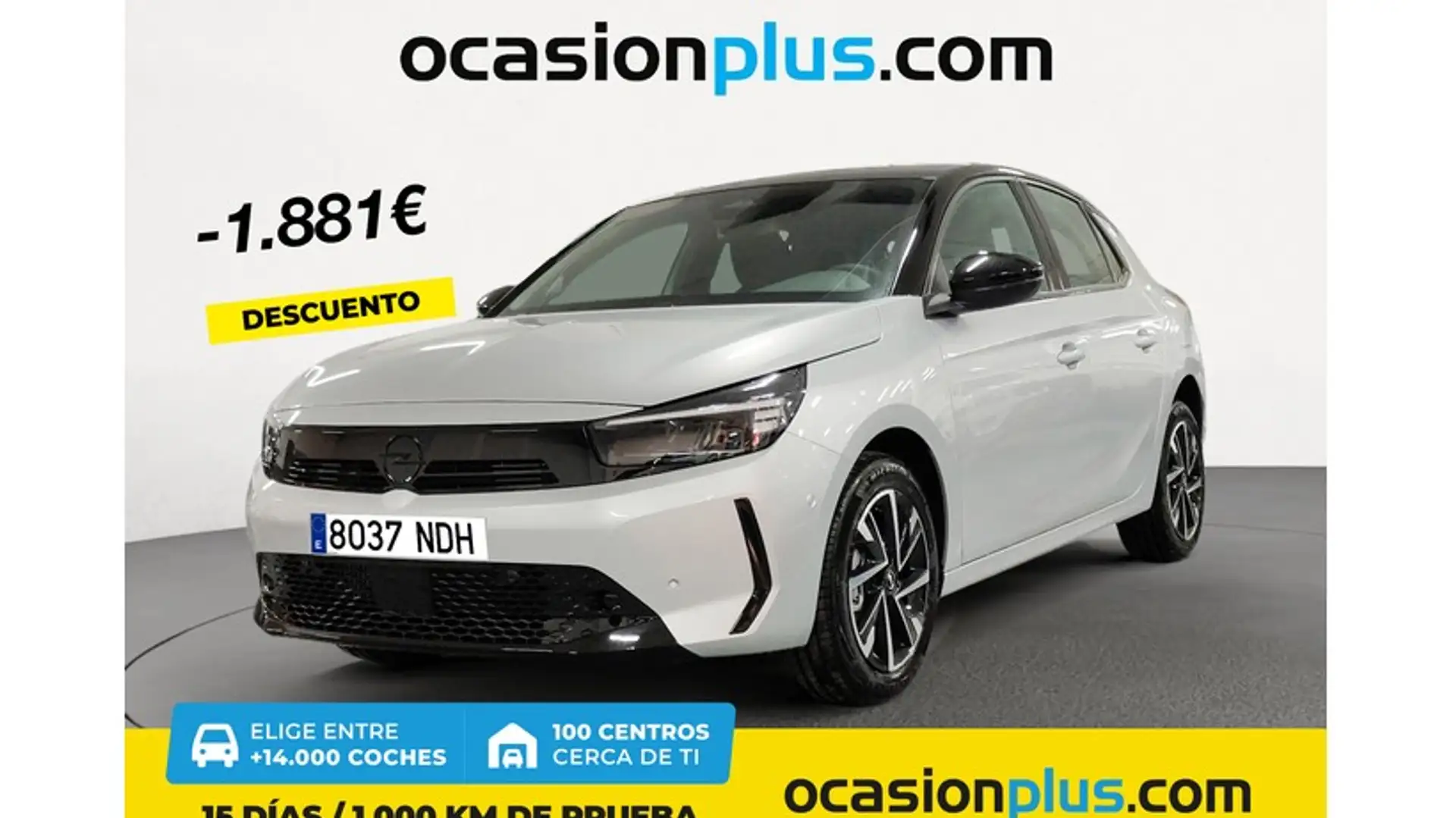 Opel Corsa 1.2T XHL S/S GS 100 Argent - 1