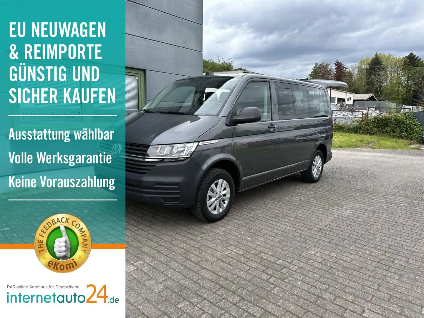 Volkswagen T6.1 Caravelle 6.1 Trendline 9-Sitzer, ACC, 3-Zonen-Klimautoma... Szary - 1