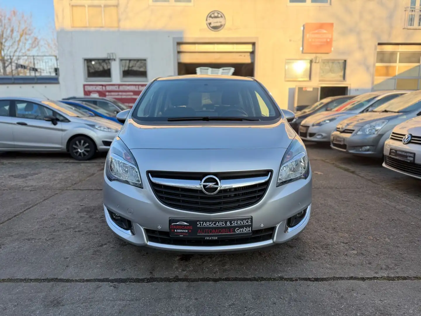 Opel Meriva B*ACTIVE*KLIMA*ALU*PDC*TEMP*NUR-58.000KM* Argent - 2
