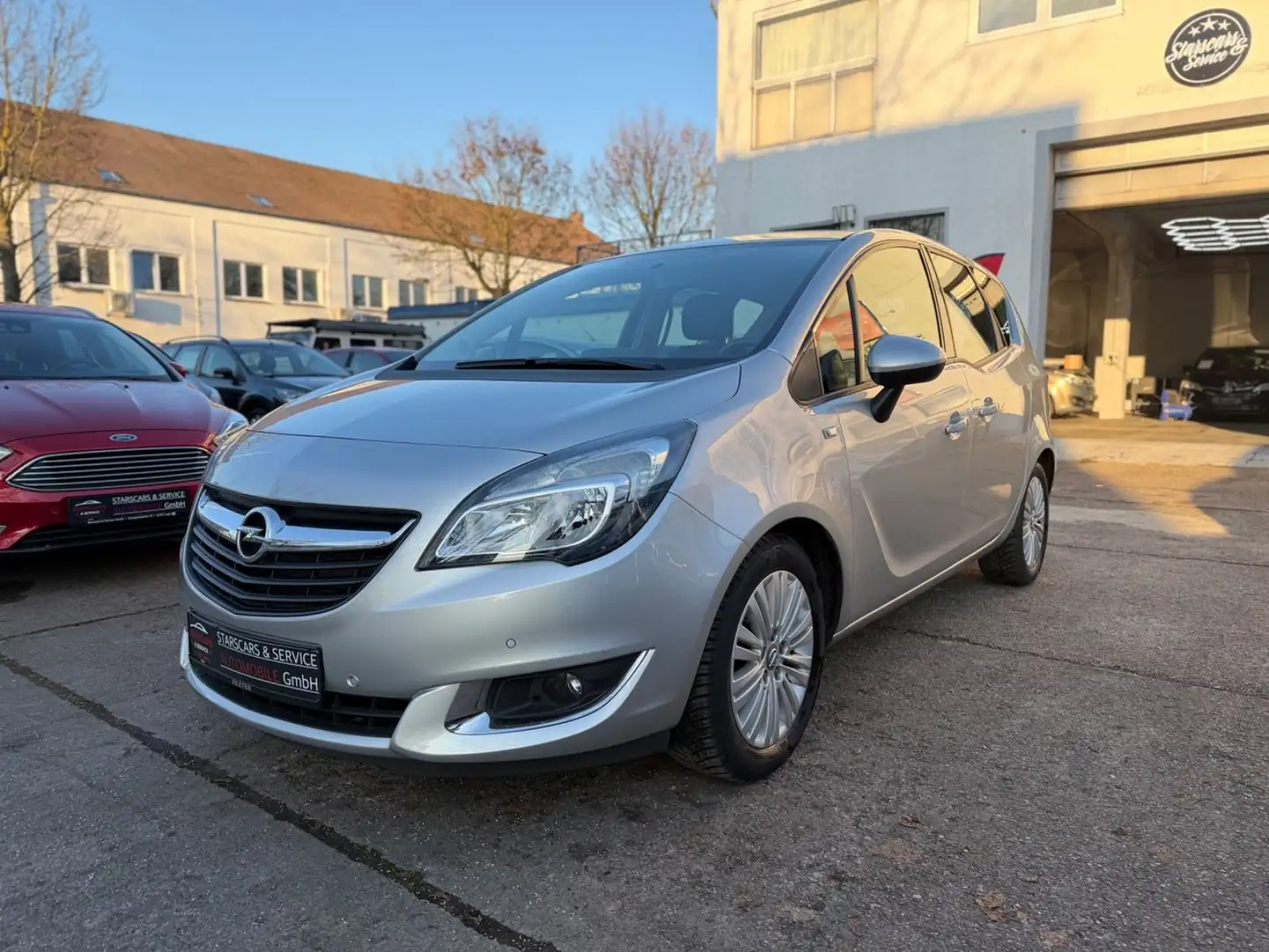 Opel Meriva B*ACTIVE*KLIMA*ALU*PDC*TEMP*NUR-58.000KM* Argent - 1