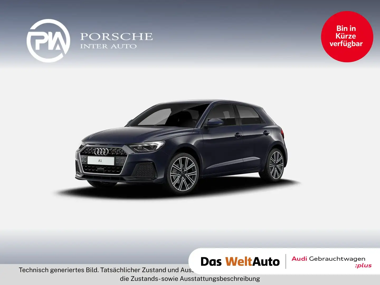 Audi A1 30 TFSI advanced exterieur Blau - 1