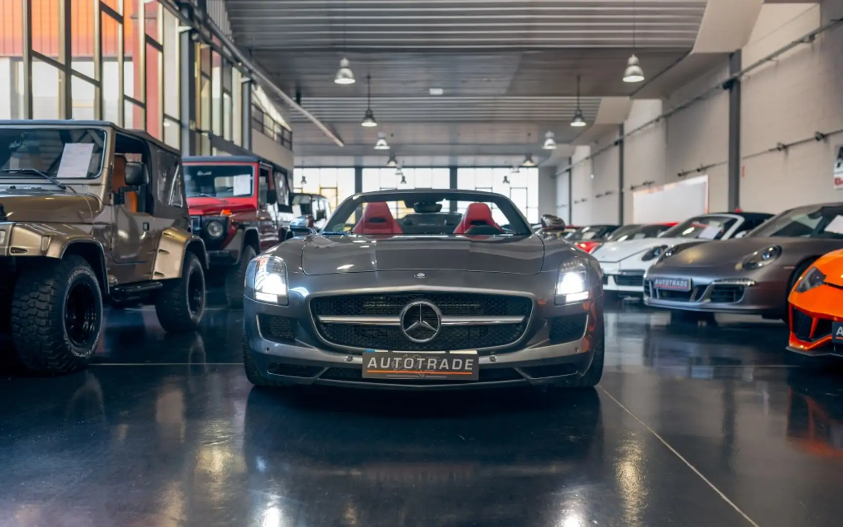 Mercedes-Benz SLS Roadster Gris - 2