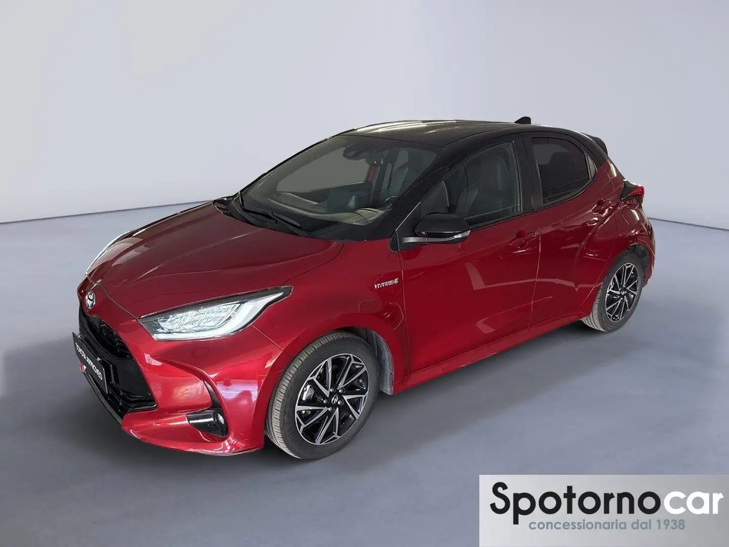 Toyota Yaris 1.5 Hybrid 5 porte Style Rosso - 1