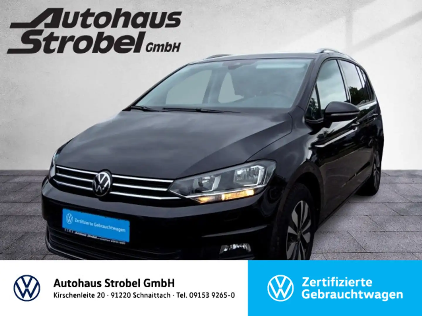 Volkswagen Touran 1.5 TSI DSG "MOVE" ab 3,99% ACC Navi Kame Noir - 1