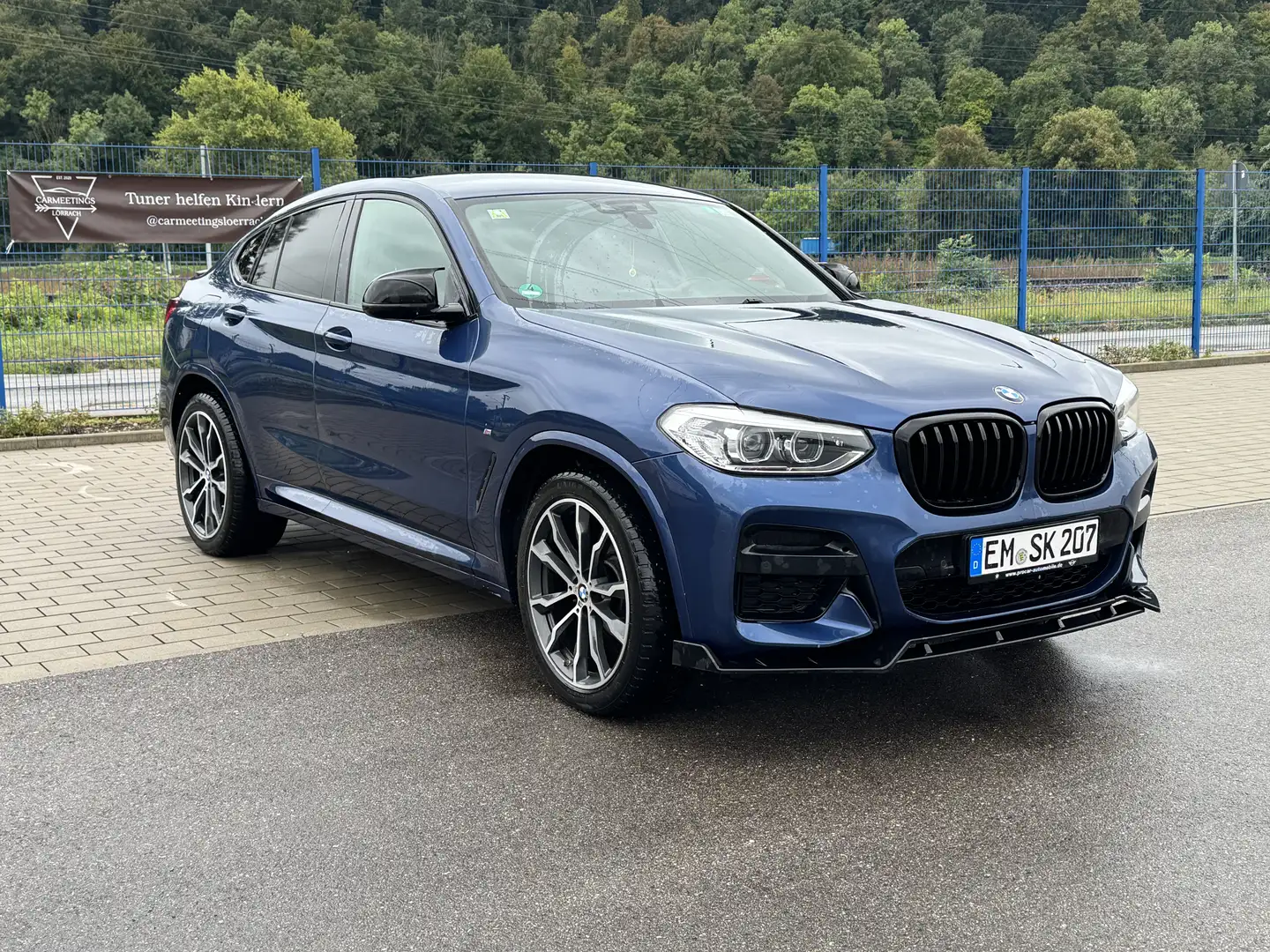 BMW X4 xdrive20iA Msport Blau - 2