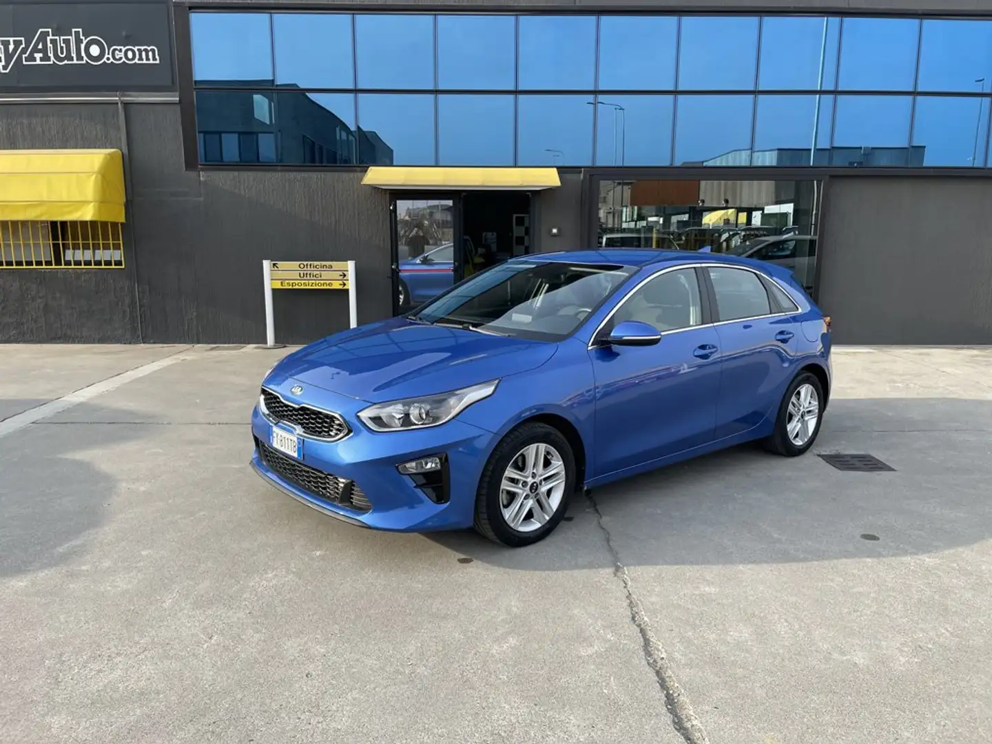 Kia Ceed / cee'd 1.4 mpi Business Class ECO GPL 96cv Blue - 1