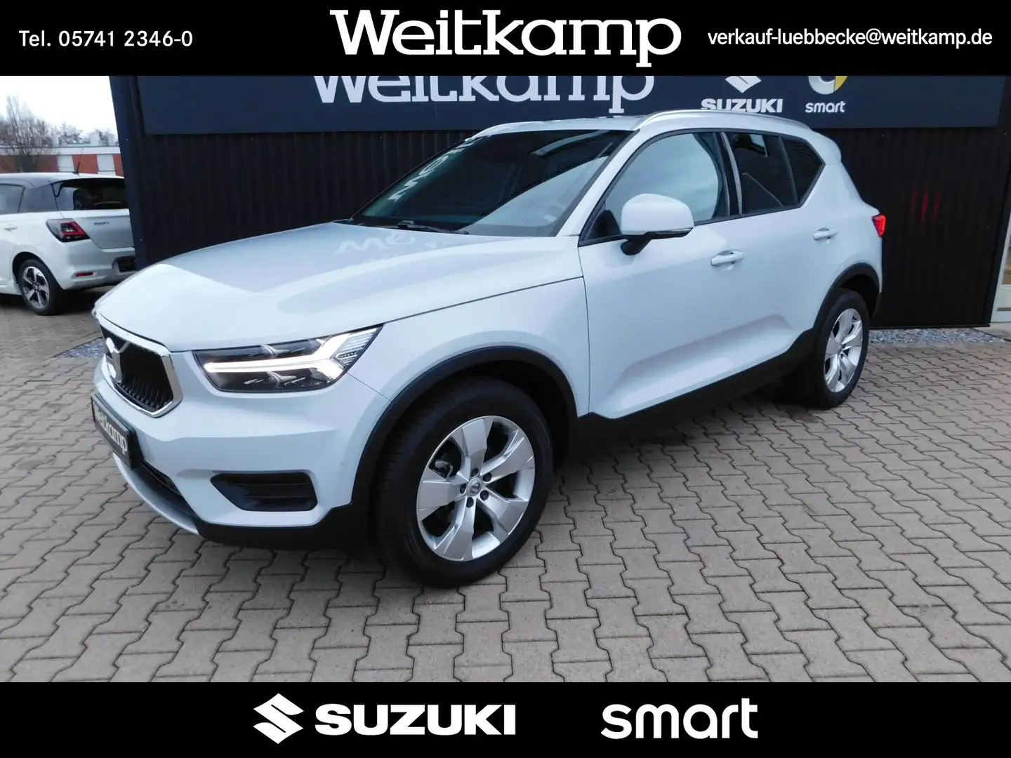Volvo XC40 XC 40 T3 2WD Momentum Pro Leder Panorama 1.Hand Silber - 1