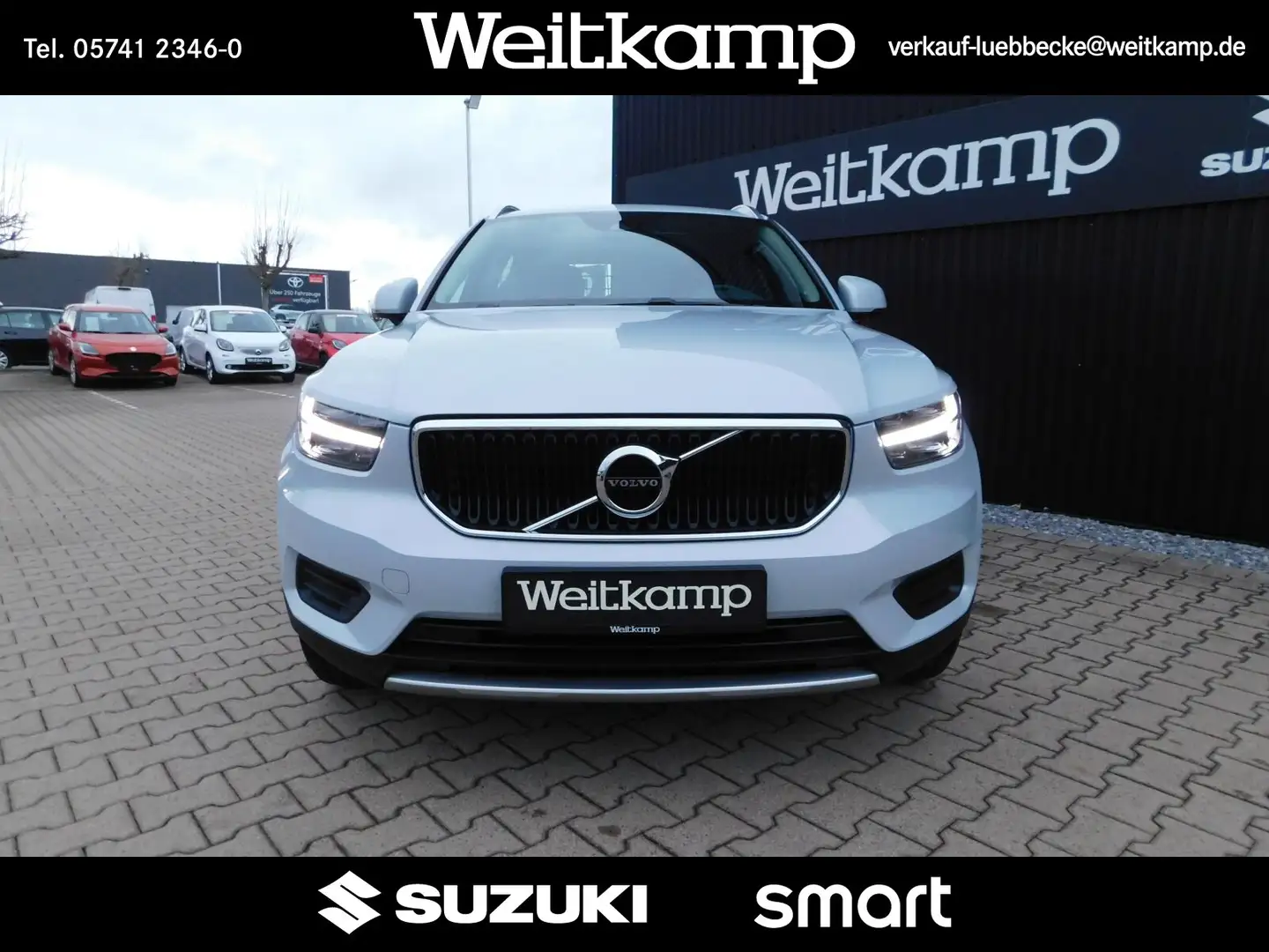 Volvo XC40 XC 40 T3 2WD Momentum Pro Leder Panorama 1.Hand Silber - 2