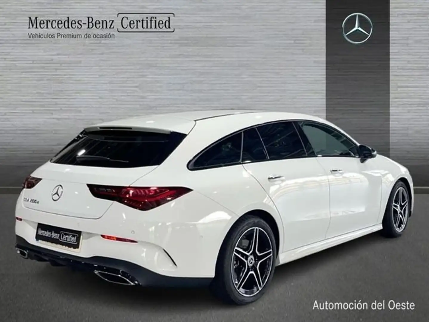 Mercedes-Benz CLA 200 200d Blanco - 2