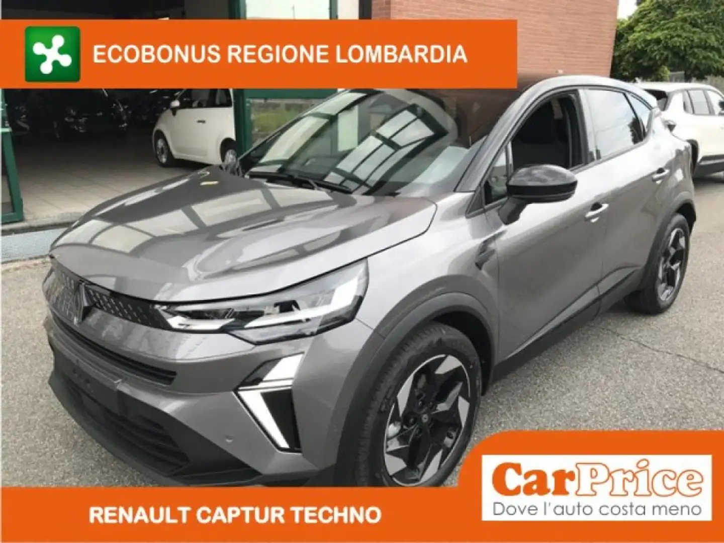 Renault Captur MY24 1.6 E-Tech Full Hybrid 145CV Techno Grigio - 1