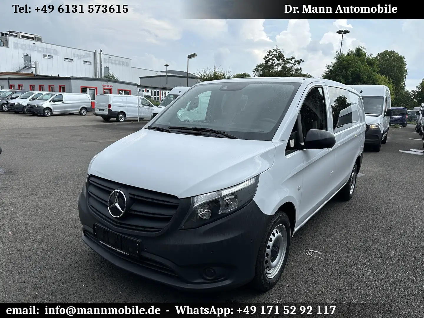 Mercedes-Benz Vito 114 CDI RWD lang Mixto Top Ausstattung Weiß - 1