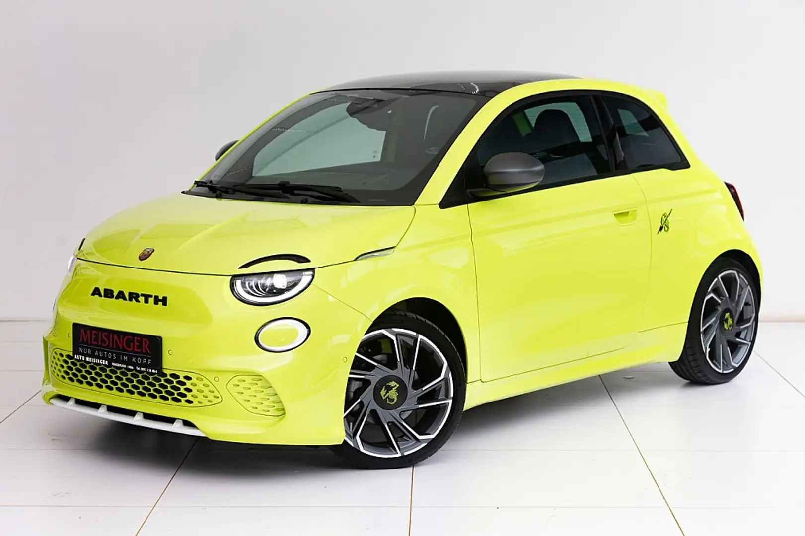 Abarth 500e Scorpionissima Zöld - 1