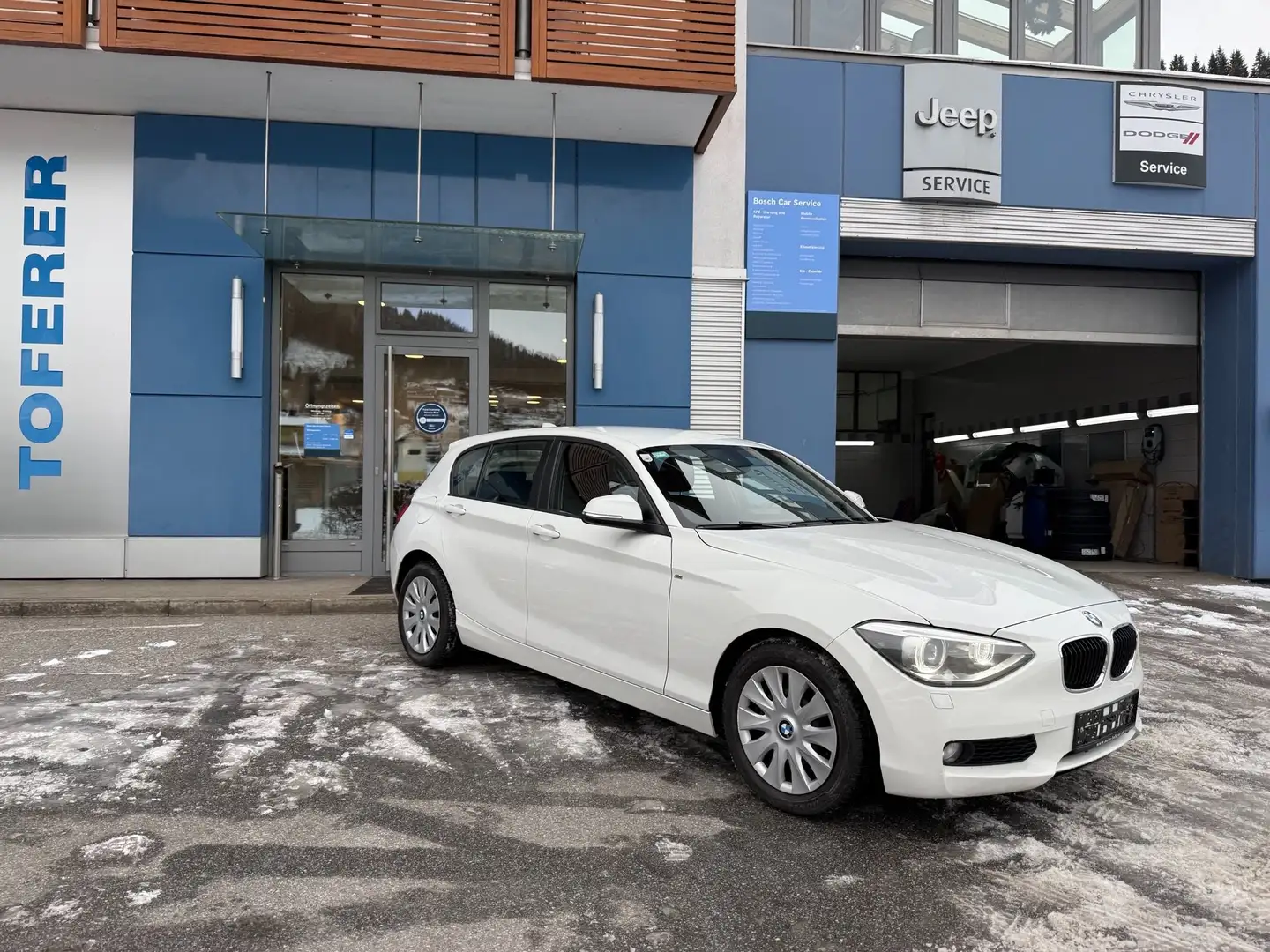 BMW 116 116i Österreich-Paket Au. Blanc - 1