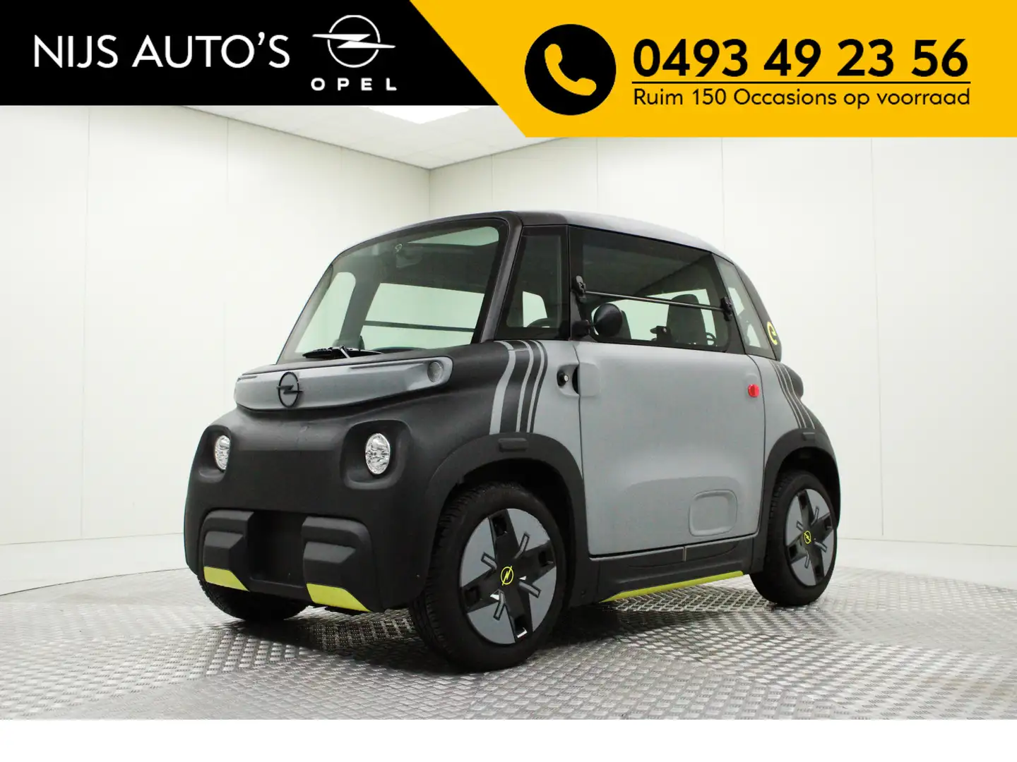 Opel Rocks-e Tekno | Panoramadak | USB | LED | Voorruitverwarmi Gris - 1