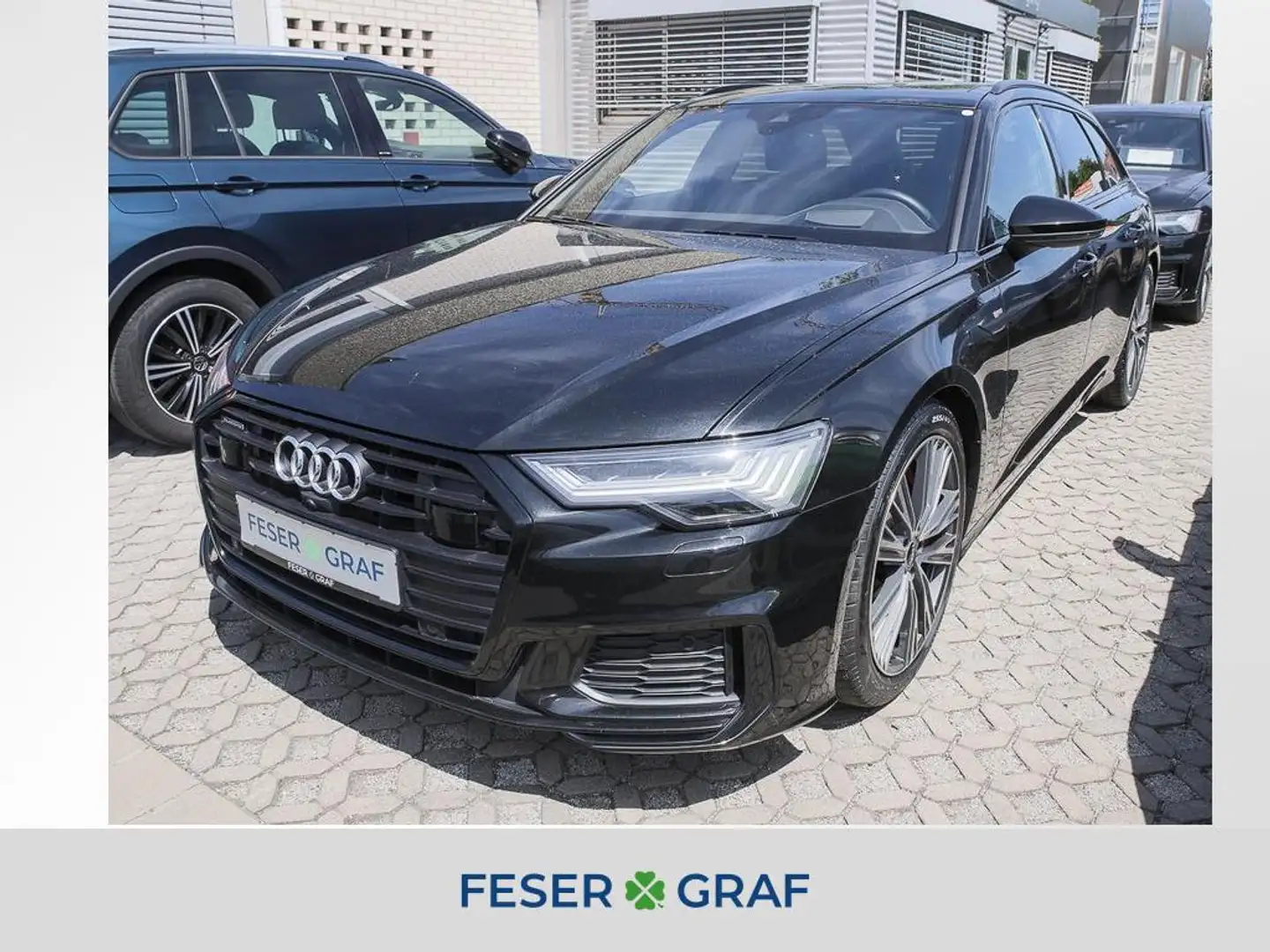 Audi A6 Avant 55 TFSI e HD-Matrix Pano HuD Memory MMI+ Noir - 1