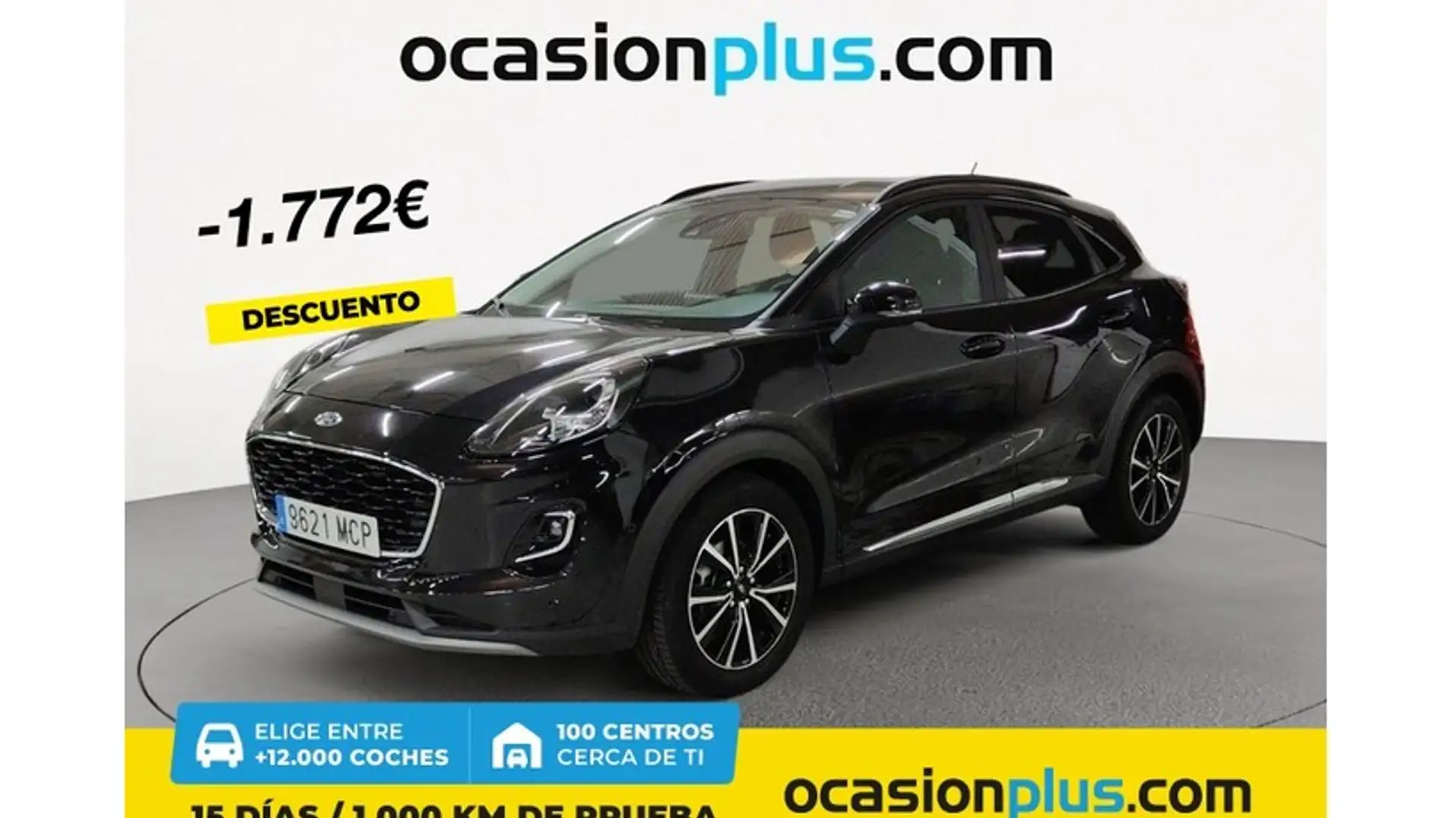 Ford Puma 1.0 EcoBoost MHEV Titanium 125 Negro - 1