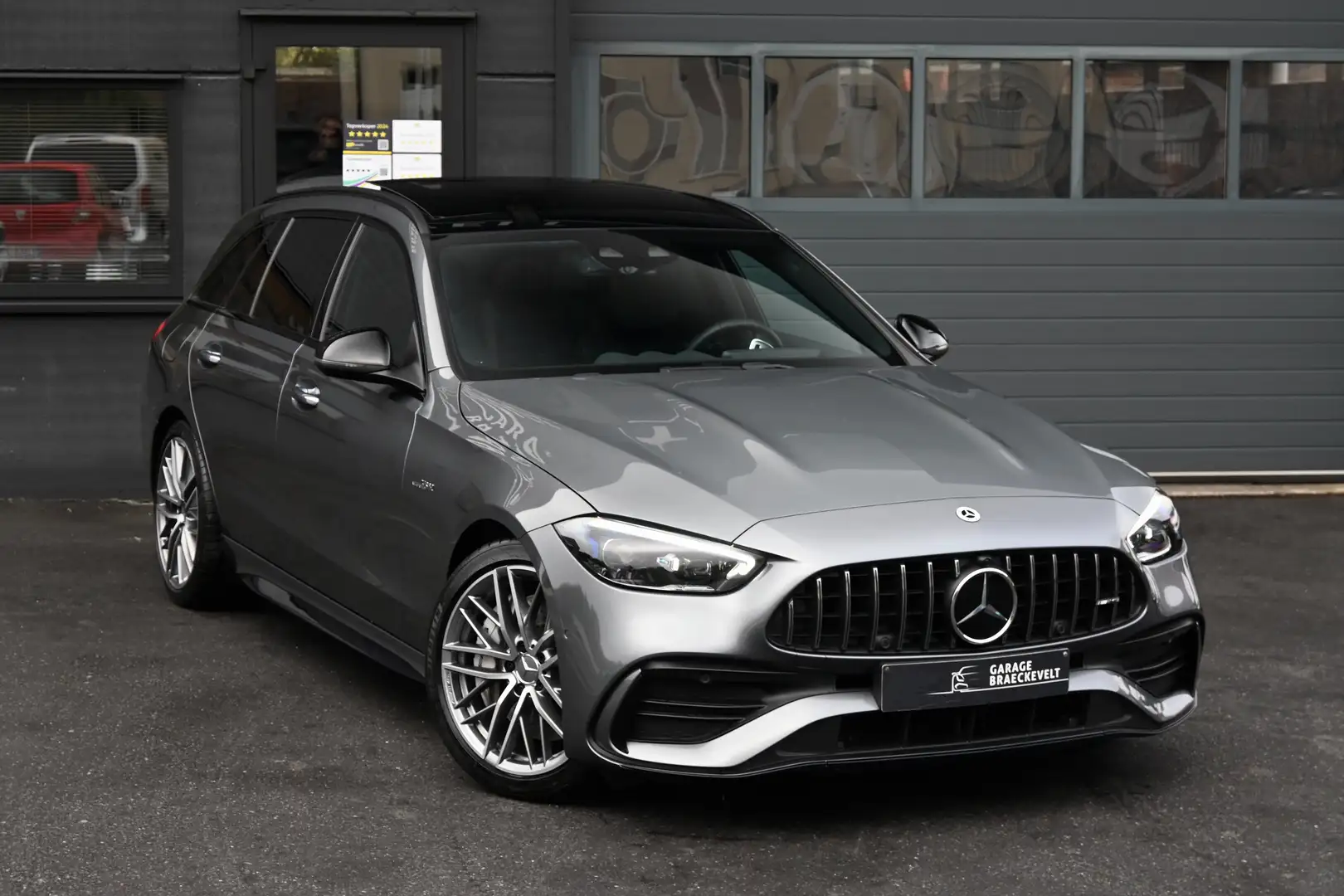 Mercedes-Benz C 43 AMG Panodak - Camera - Distronic - Ambilight - Coating Gris - 2