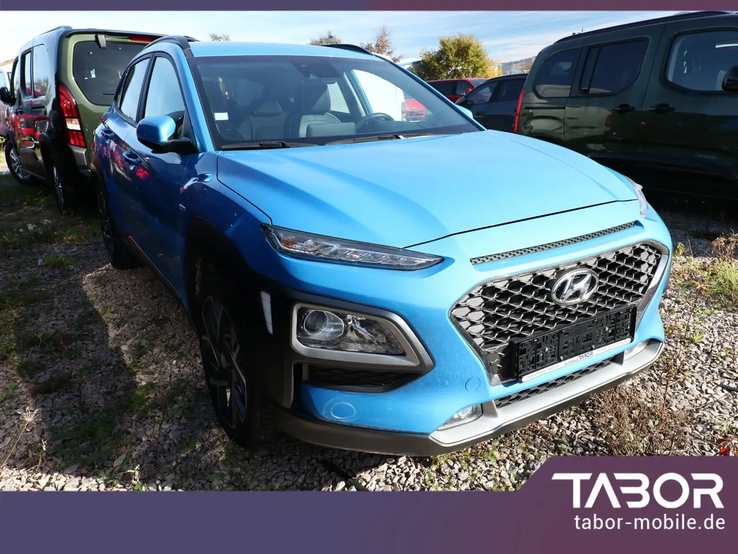 Hyundai KONA 1.6 GDI Hybrid 141 DCT Trend PDC Kam Temp Blau - 2