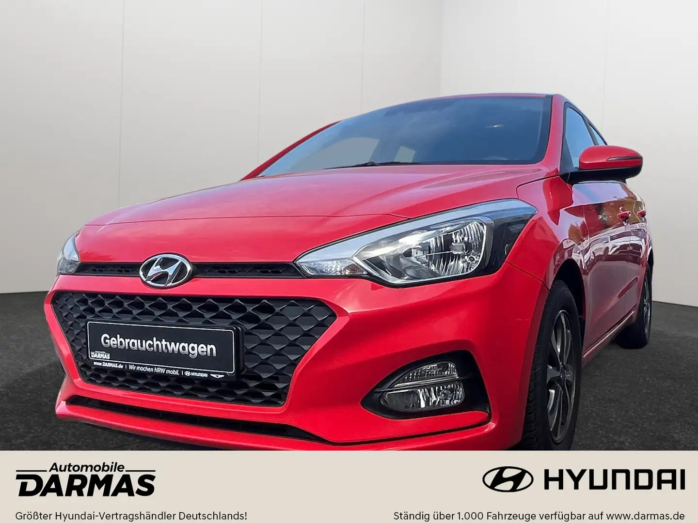 Hyundai i20 i20 Trend Allwetter PDC SHZ LHZ Bluetooth Rojo - 1