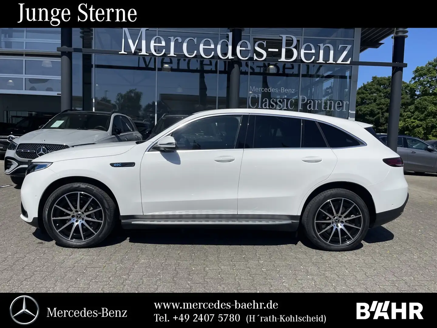 Mercedes-Benz EQC 400 EQC 400 4M AMG/MBUX-Navi/Multibeam/360°/LMR-20" Weiß - 2