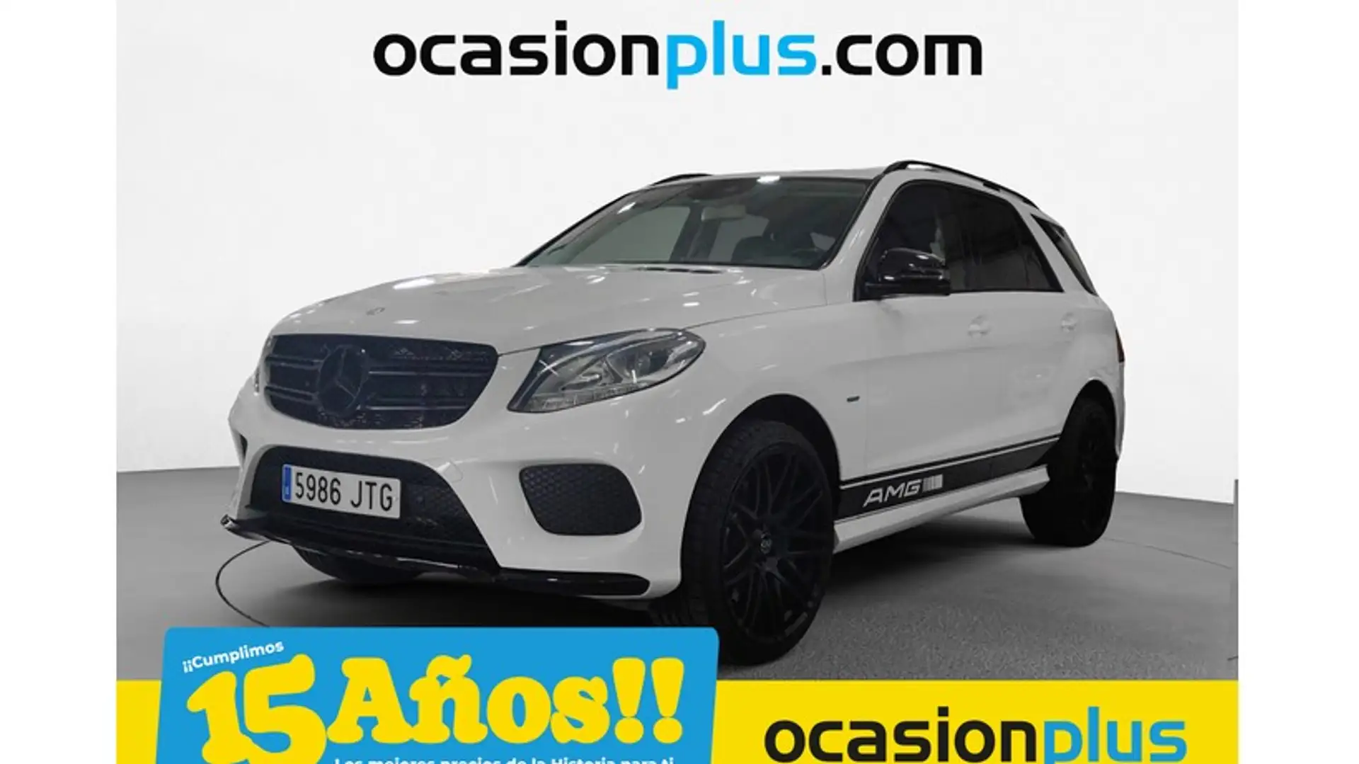Mercedes-Benz GLE 500 e 4Matic Blanc - 1