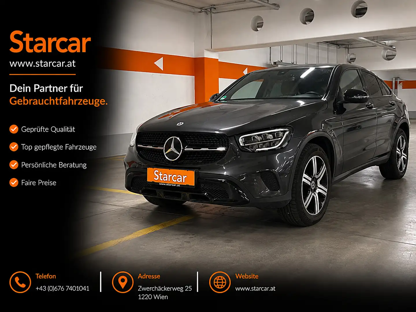 Mercedes-Benz GLC 220 d 4MATIC Aut. Grau - 1