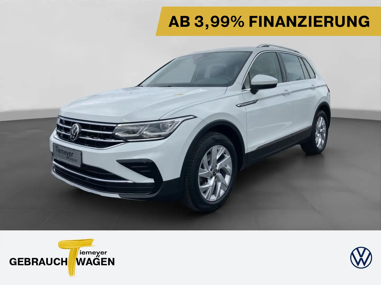 Volkswagen Tiguan 1.5 TSI DSG ELEGANCE MATRIX VIRTUAL LM18 Weiß - 1