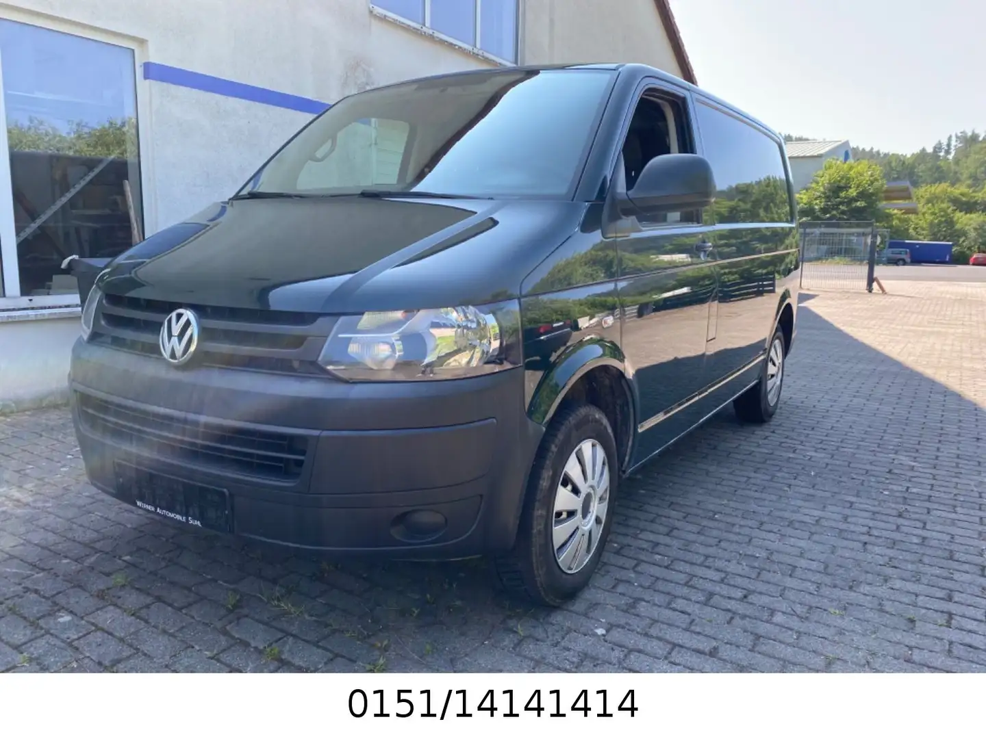 Volkswagen T5 Transporter / 1-Hand / TÜV neu /NETTO 4622€ Grün - 1