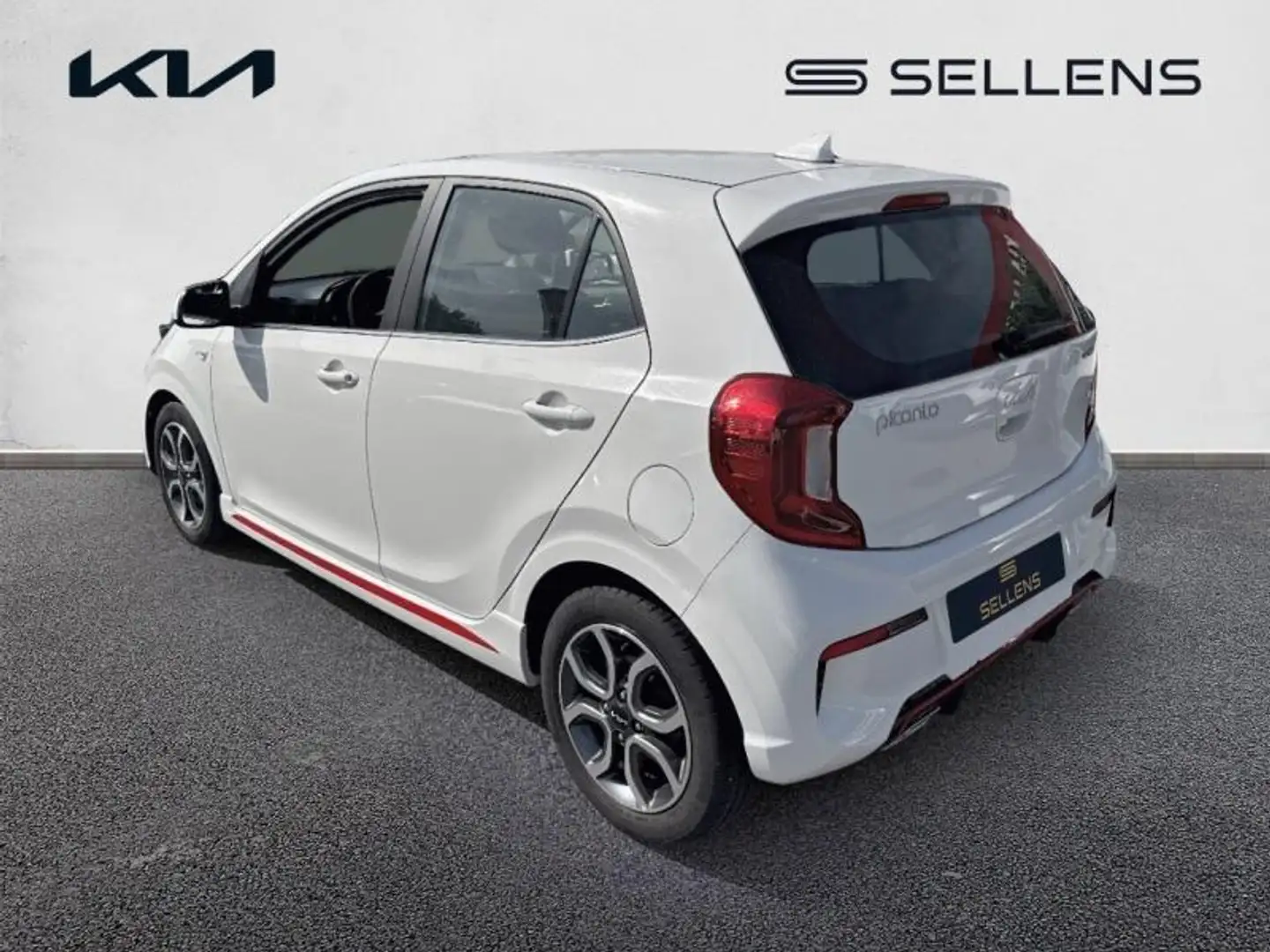 Kia Picanto 1.2 DPi 84ch GT Line Blanc - 2