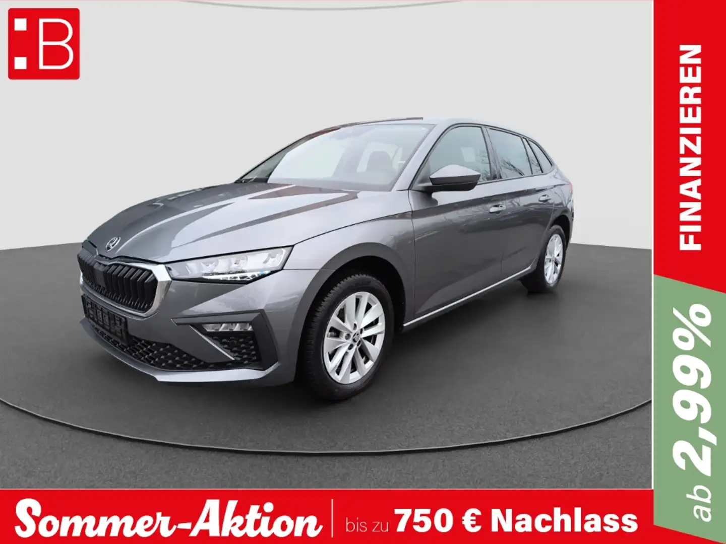 Skoda Scala 1.0 TSI DSG Selection LED NAVI ACC RFK SHZ SMARTLI Grau - 1