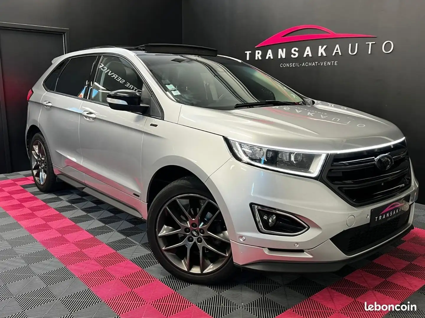 Ford Edge 2.0 TDCi 210 Powershift Intelligent AWD St-Line ORIGINE FRANCE Gris - 1