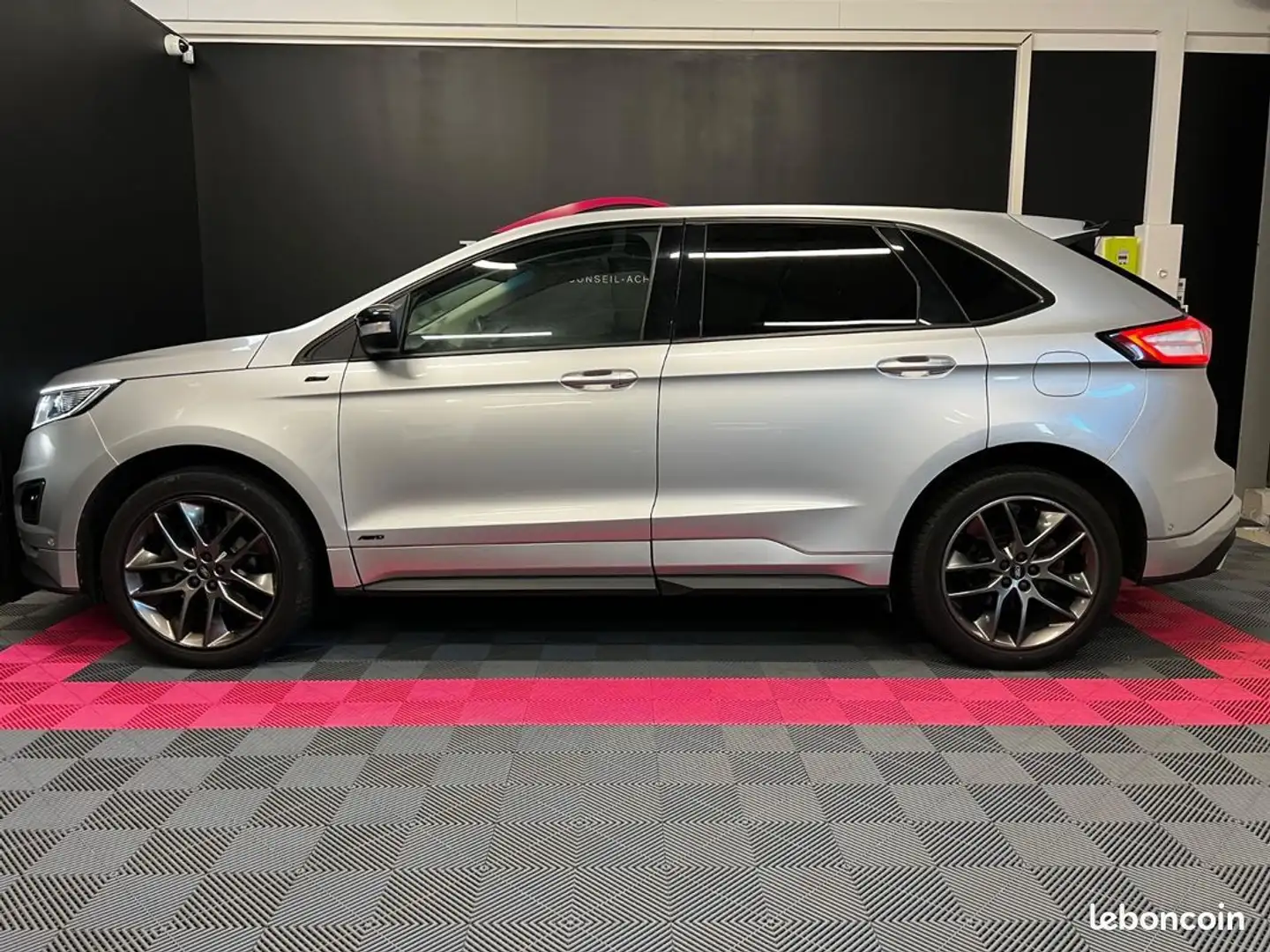 Ford Edge 2.0 TDCi 210 Powershift Intelligent AWD St-Line ORIGINE FRANCE Gris - 2