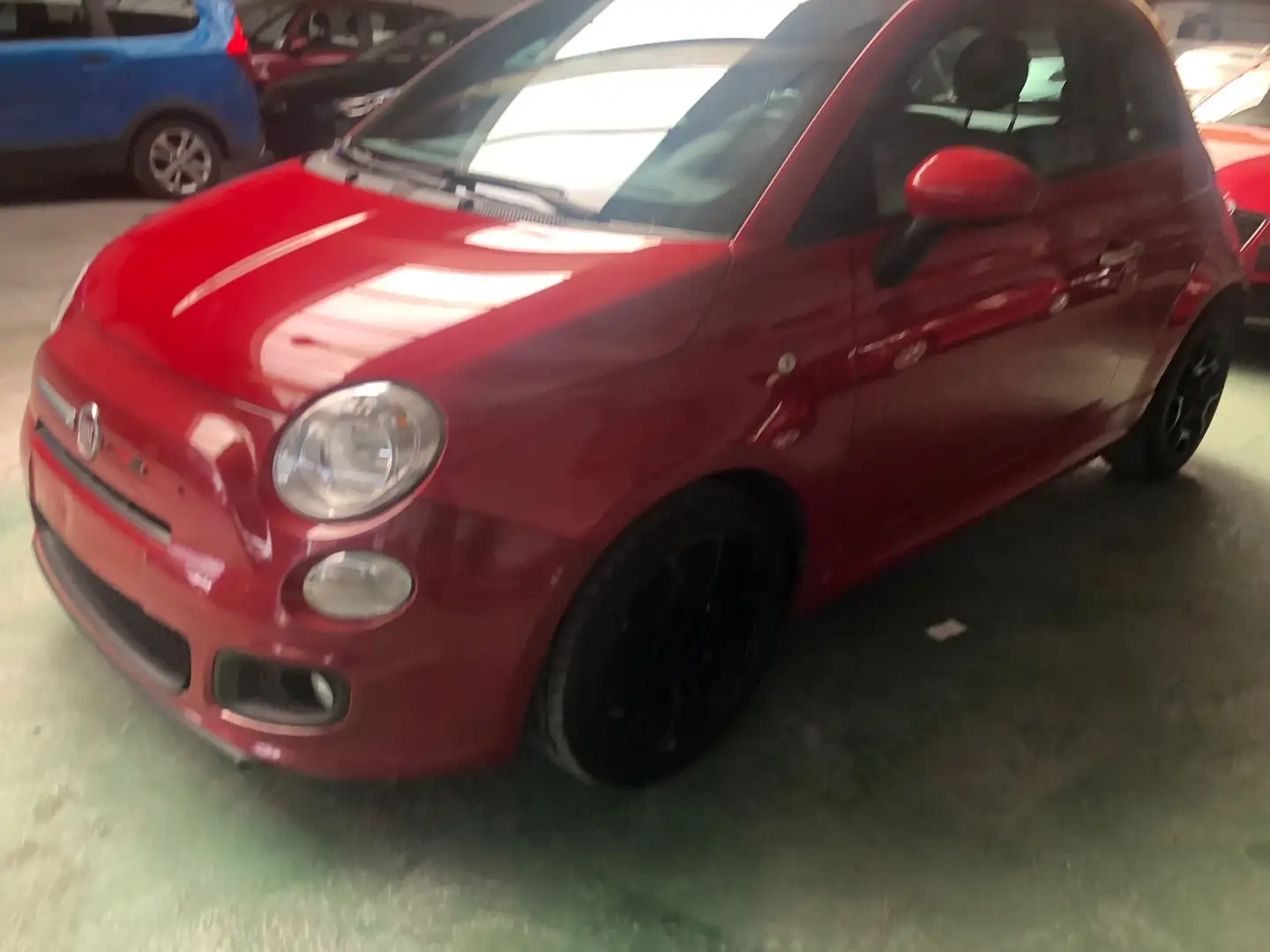 Fiat 500 500 1.2i Sport PUR-02 Stop Rood - 1