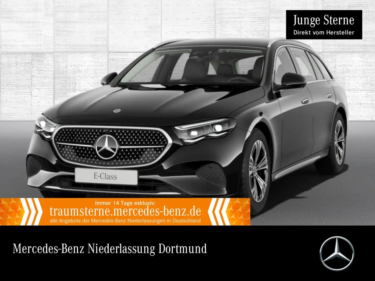Mercedes-Benz E 220 d T Avantgarde 360° Distr. Spurhalt-Ass PTS Schwarz - 1