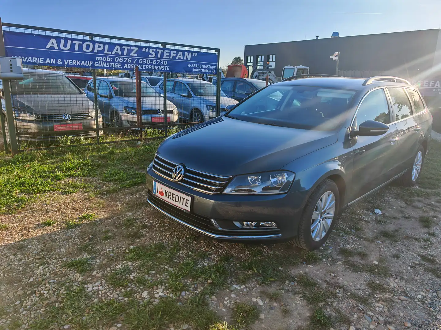 Volkswagen Passat Variant Blau - 2
