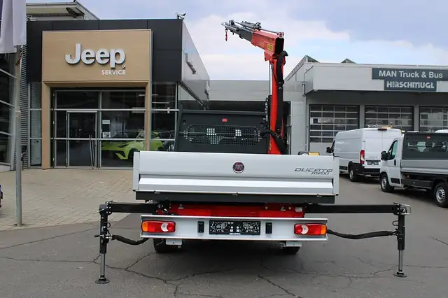 Fiat Ducato Maxi Heckkran Palfinger PC 2700 Netto EU... Ansicht 11