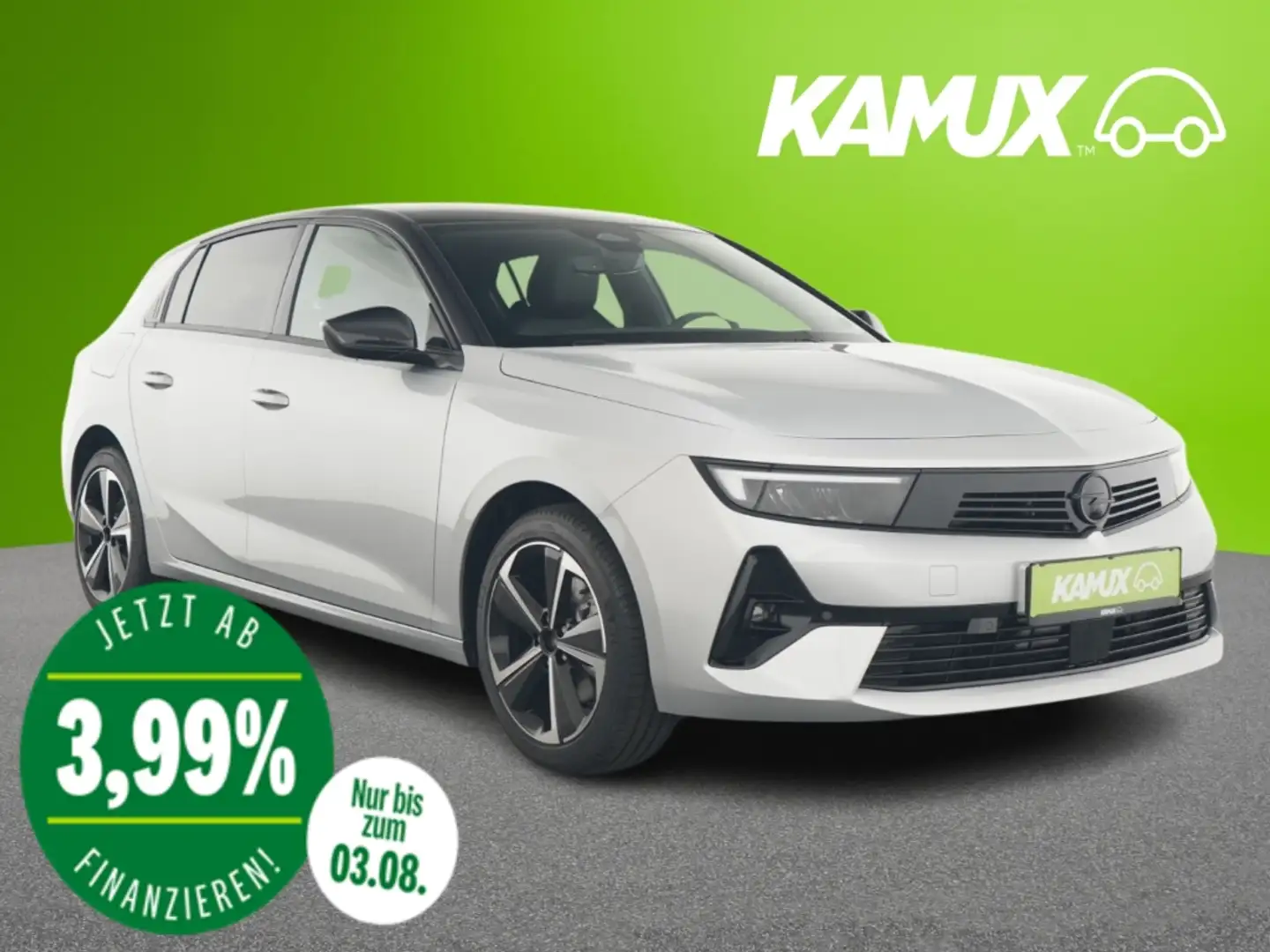 Opel Astra 1.2T Aut.GS Line+LED+VIRTUAL+KAMERA+PDC Silber - 1