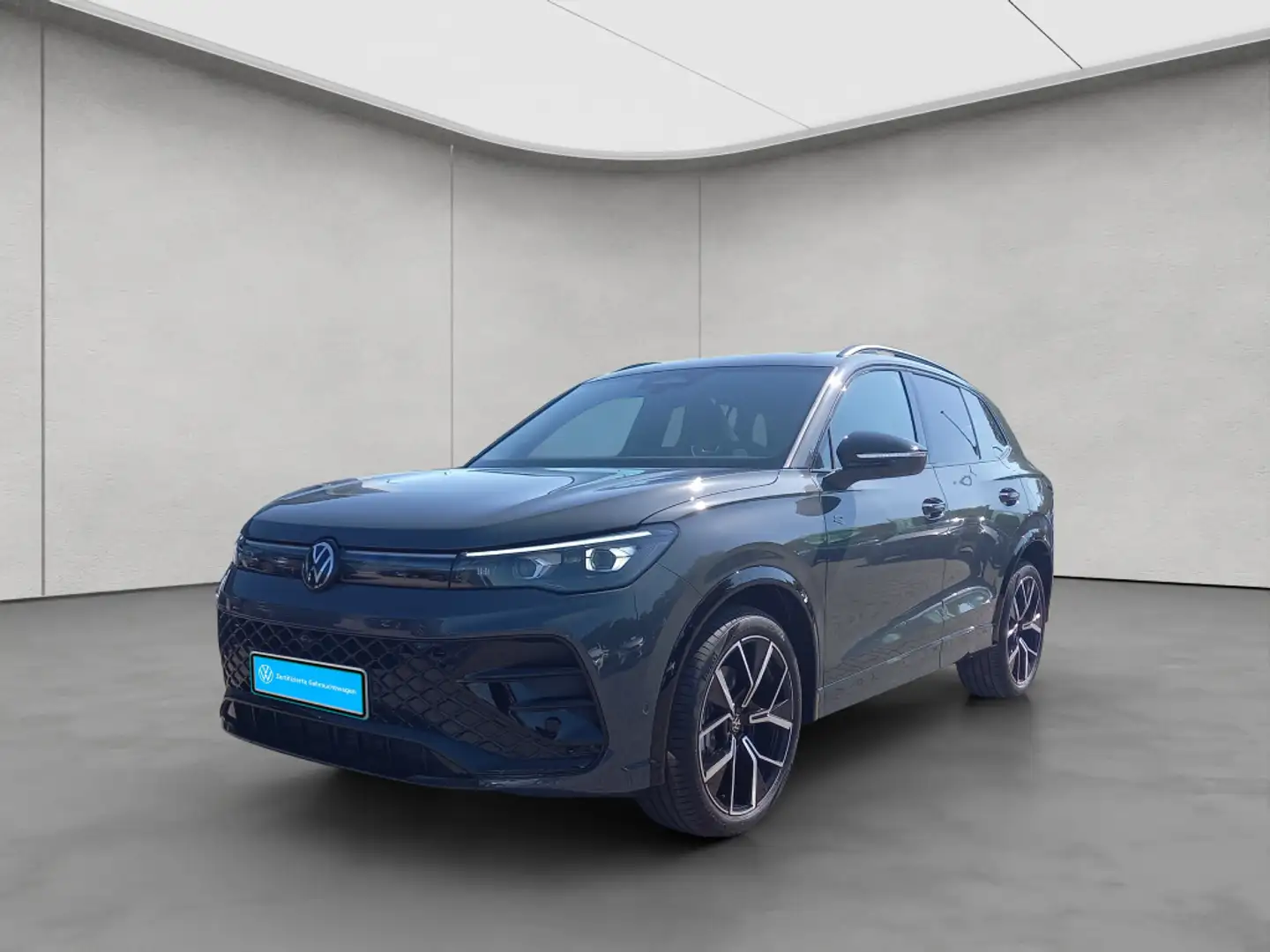 Volkswagen Tiguan 2.0 TDI DSG R-Line AHK PANO LED NAVI Grau - 2