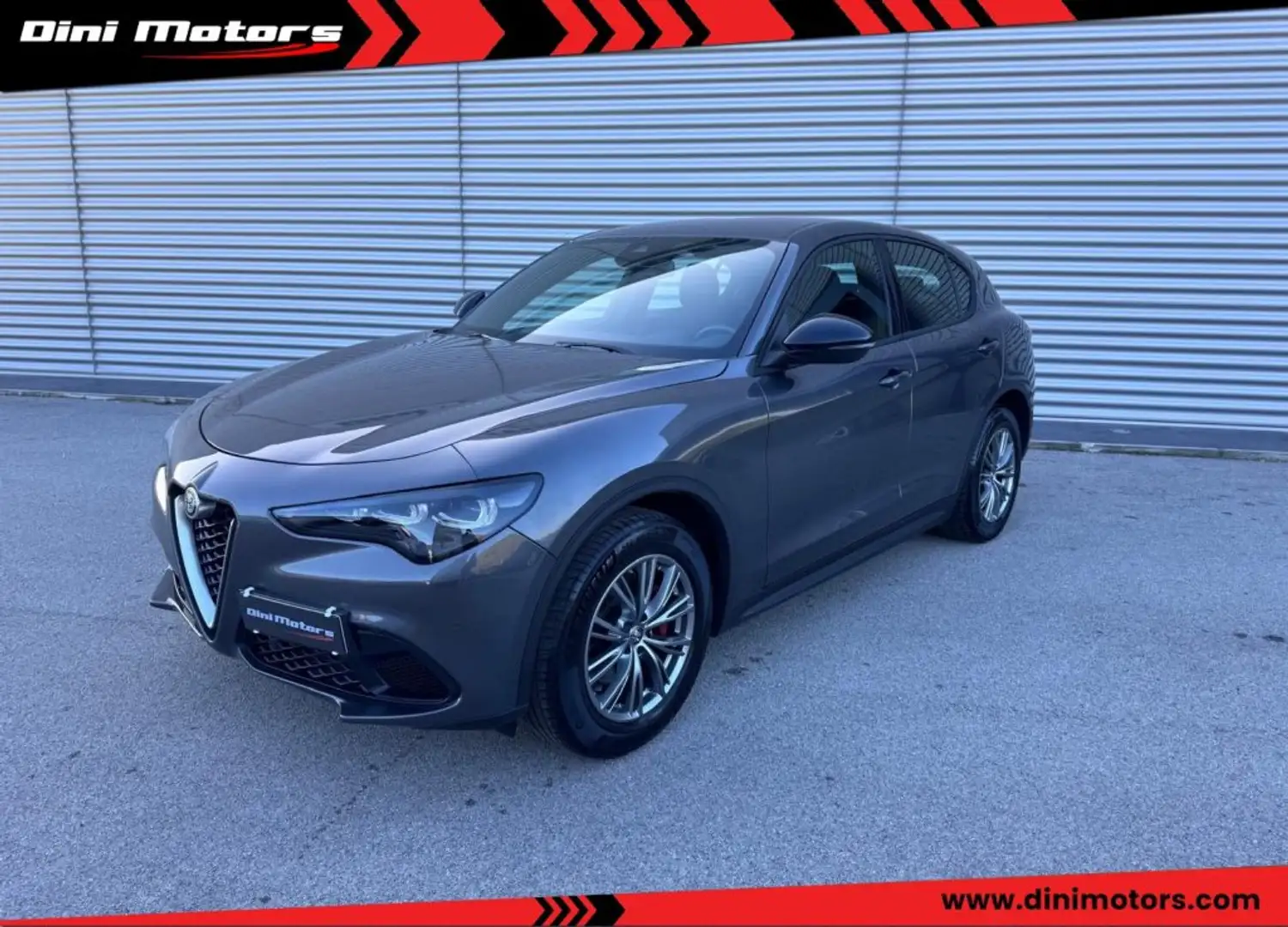 Alfa Romeo Stelvio 2.2 diesel 210 CV AT8 Q4 MY23 Super IVA ESPOSTA Grigio - 1