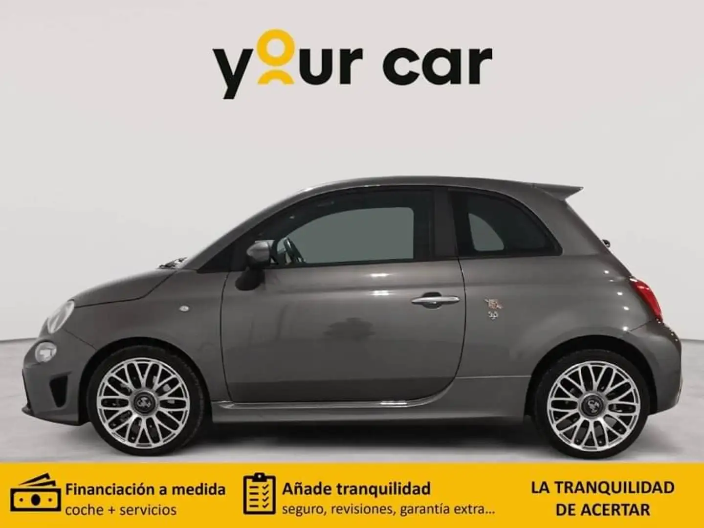 Abarth 595 1.4T JET 107KW Gris - 2