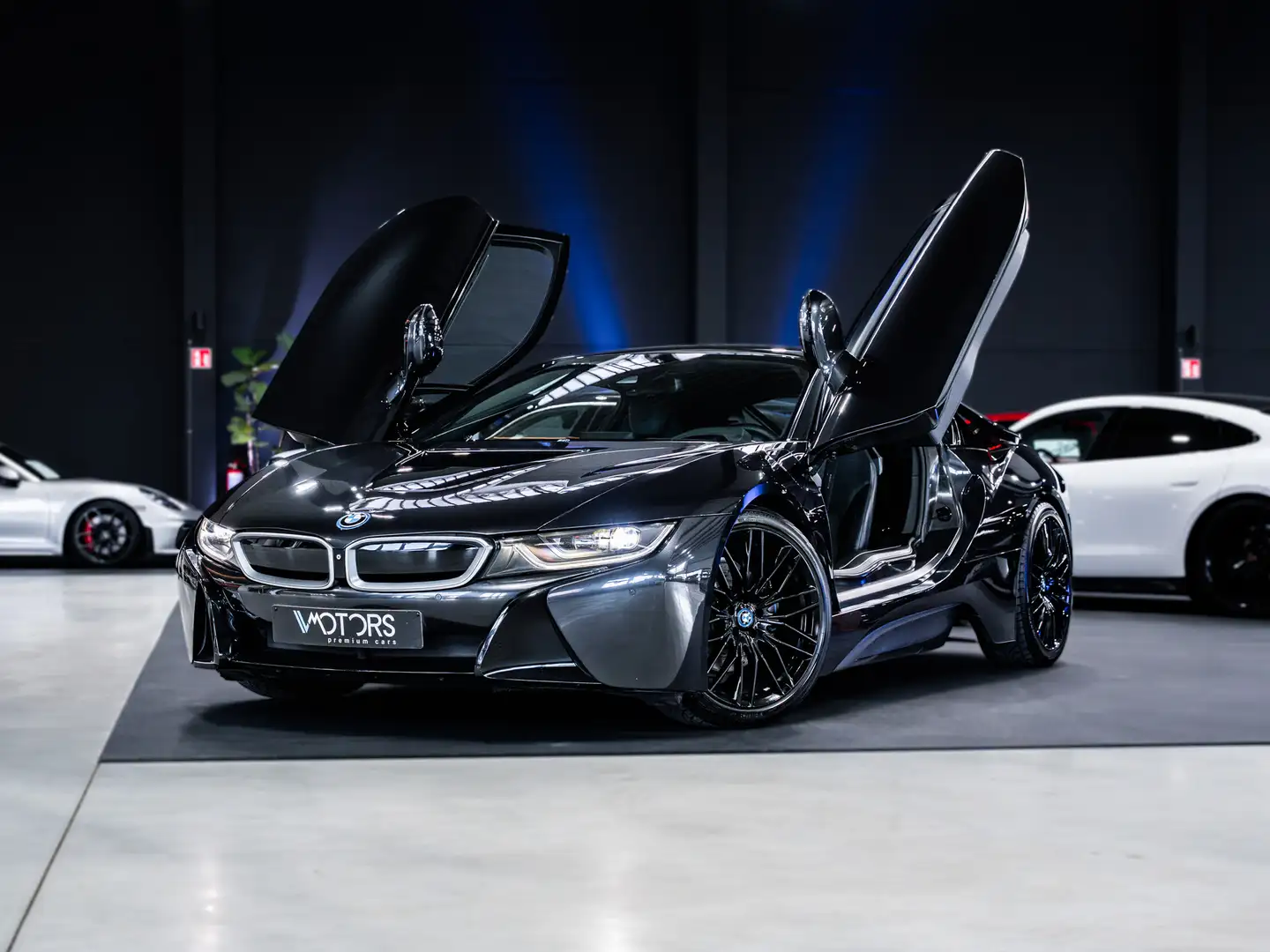BMW i8 i8 PHEV - H&K - HUD - Cruise control - CC Gris - 1