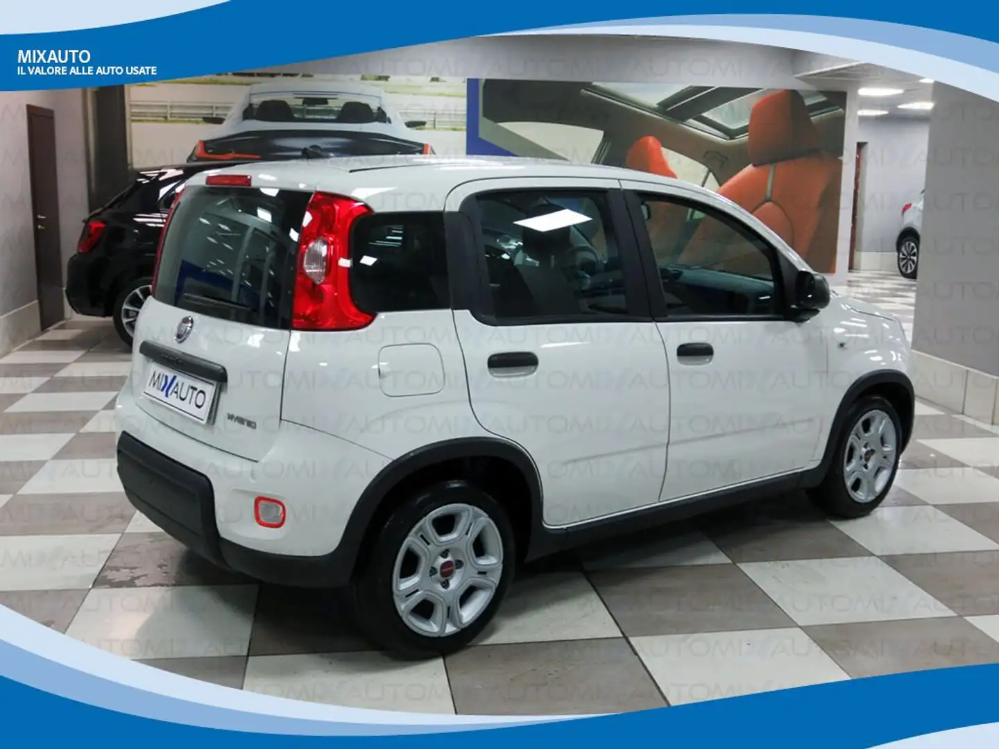 Fiat Panda Hybrid 1.0 FireFly 70cv EU6 Bianco - 2