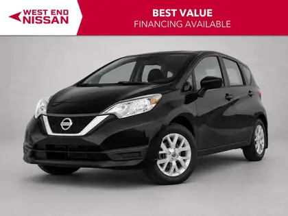 Black 2018 Nissan Versa Note Hatchback Front-Wheel Drive Automatic
