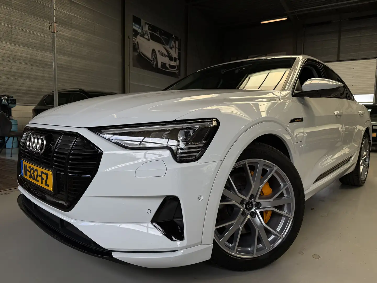 Audi e-tron Sportback 55 quattro Advanced edition Plus 95 kWh Blanc - 1