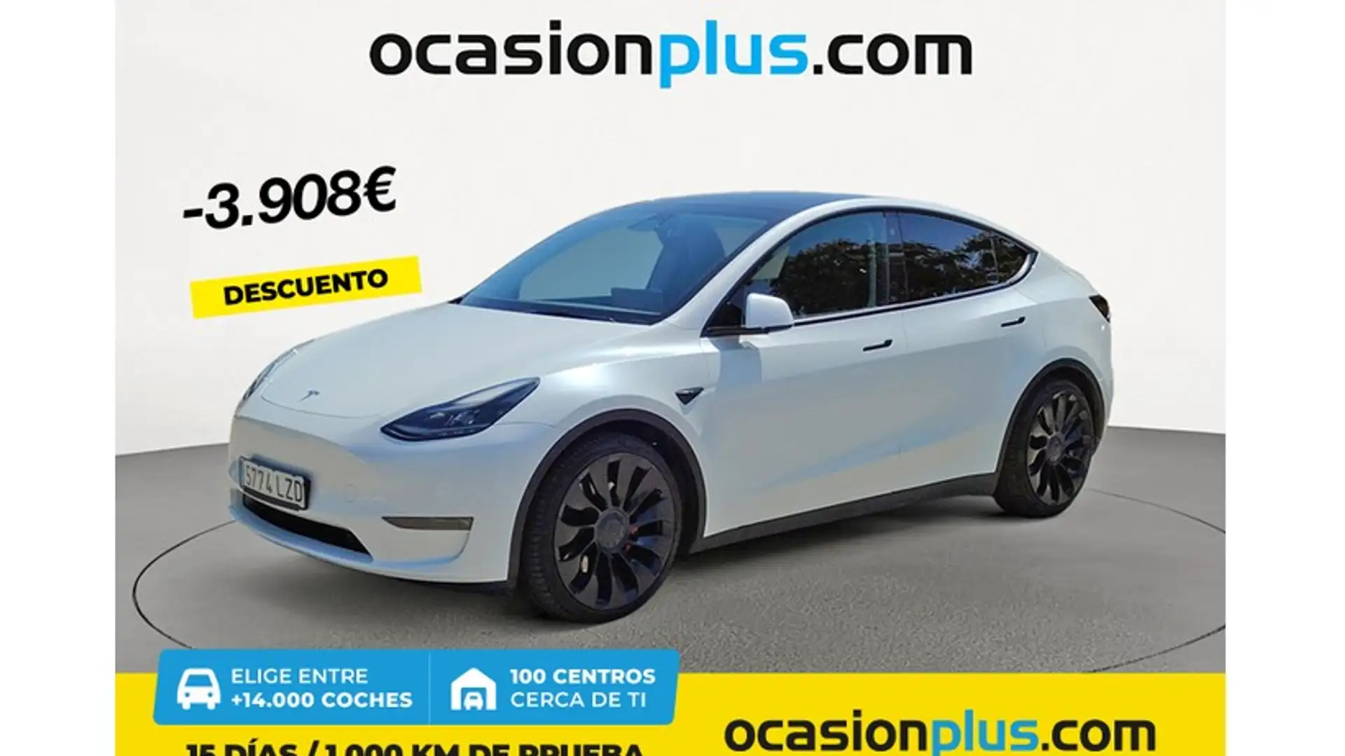 Tesla Model Y Performance AWD Blanco - 1