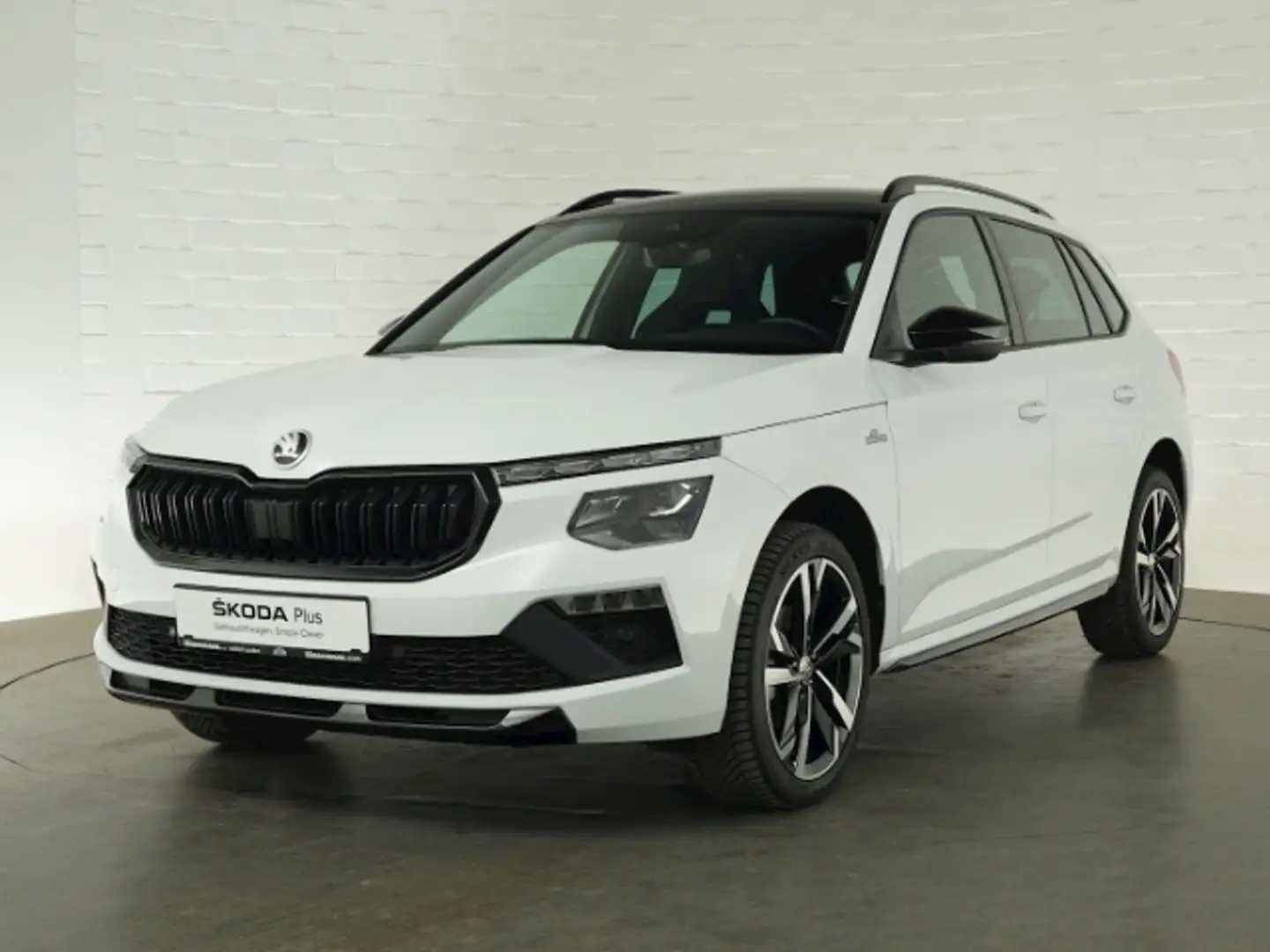 Skoda Kamiq MONTE CARLO TSI DSG+LED+NAVI+PANORAMADACH+SITZ-/LE Weiß - 2