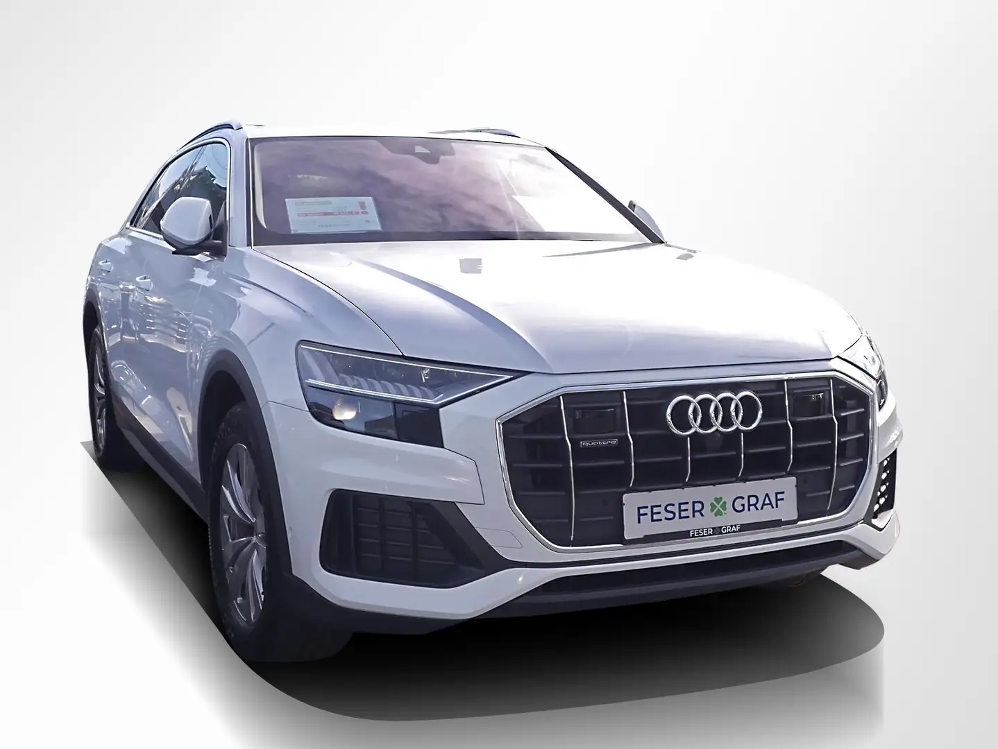 Audi Q8 50 TDI qu. Allradl. Luftf. Massage Matrix Nav Weiß - 2