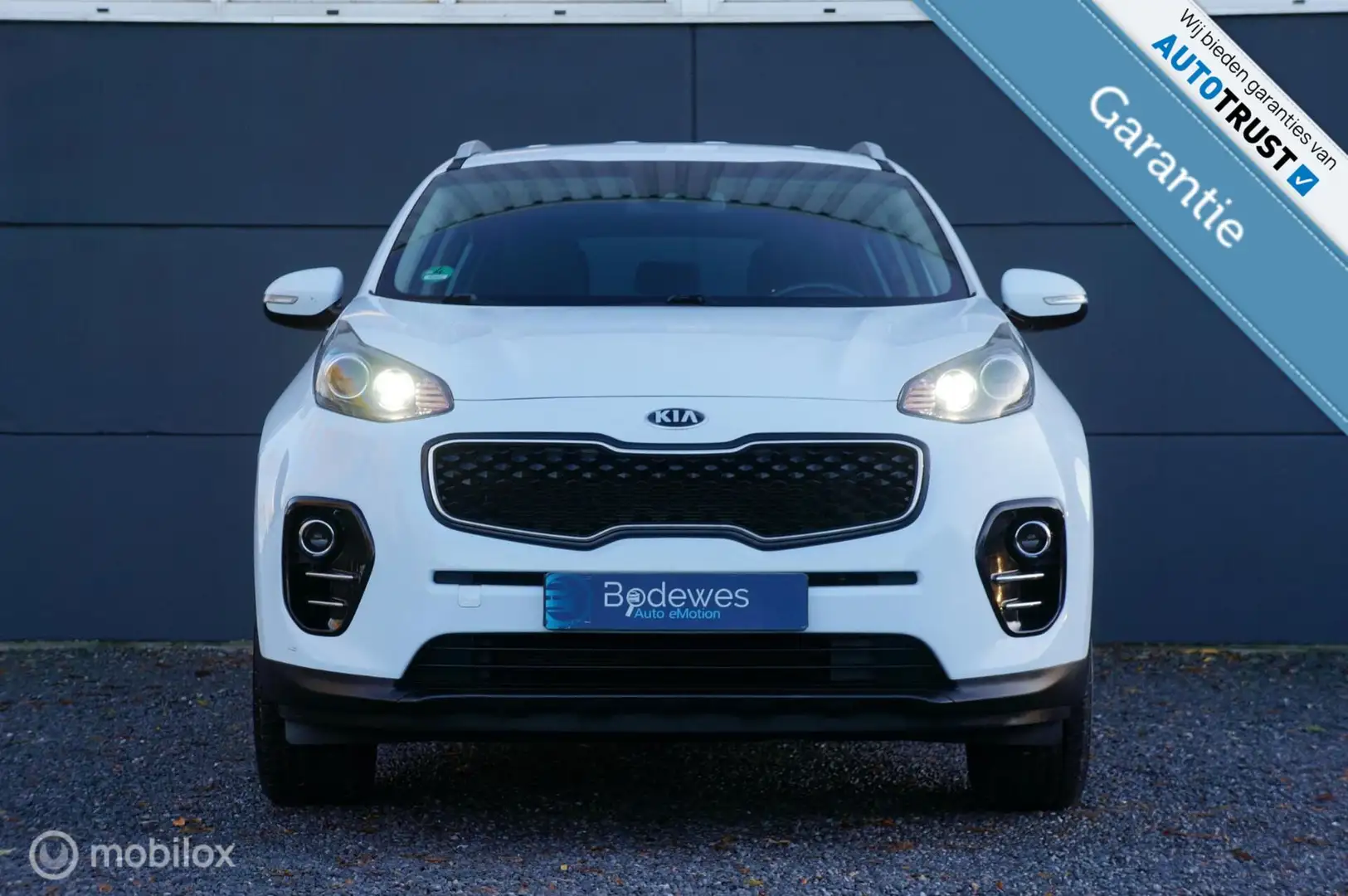 Kia Sportage 1.6 GDI DynamicLine Leder Pakket Navi Cam Apps! Weiß - 2