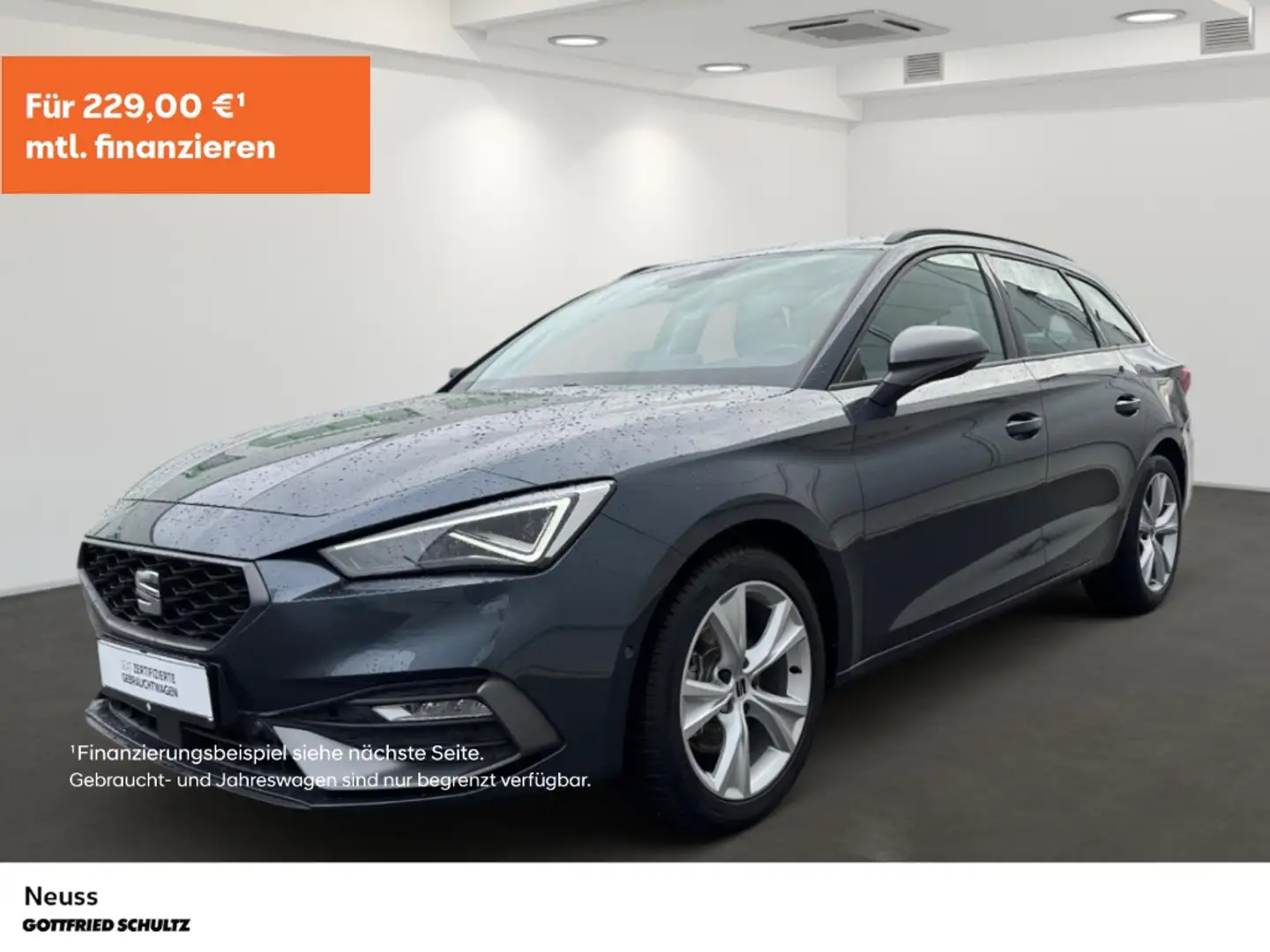 SEAT Leon Sportstourer FR TDI DSG NAVI SITZHEIZUNG EINPARKHI Grau - 1